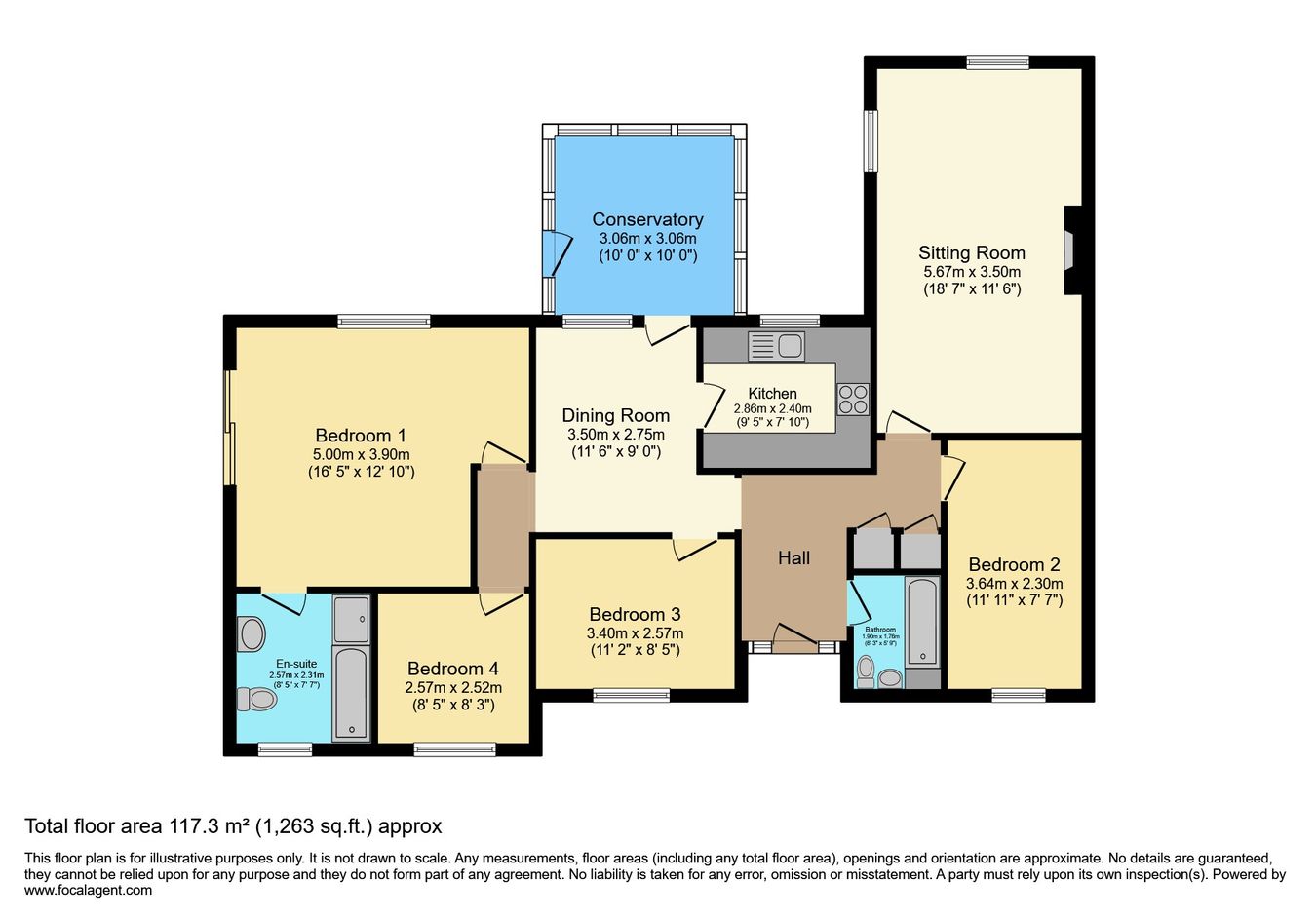 Badgers Way, Buckingham floorplan
