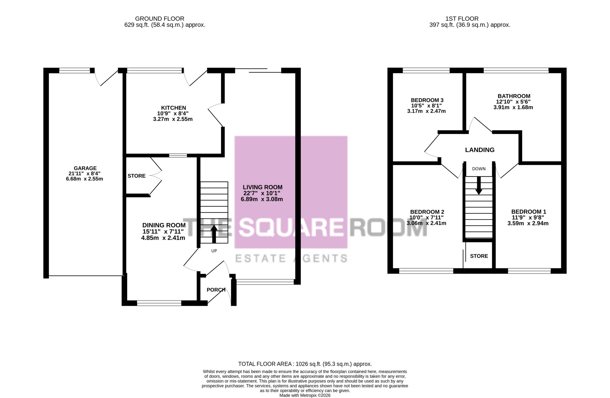 14, Wyreside Drive, Hambleton floorplan