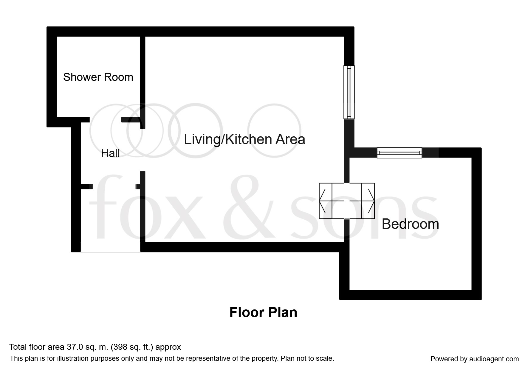 1 Bedrooms Flat for sale in Oriental Place, Brighton BN1