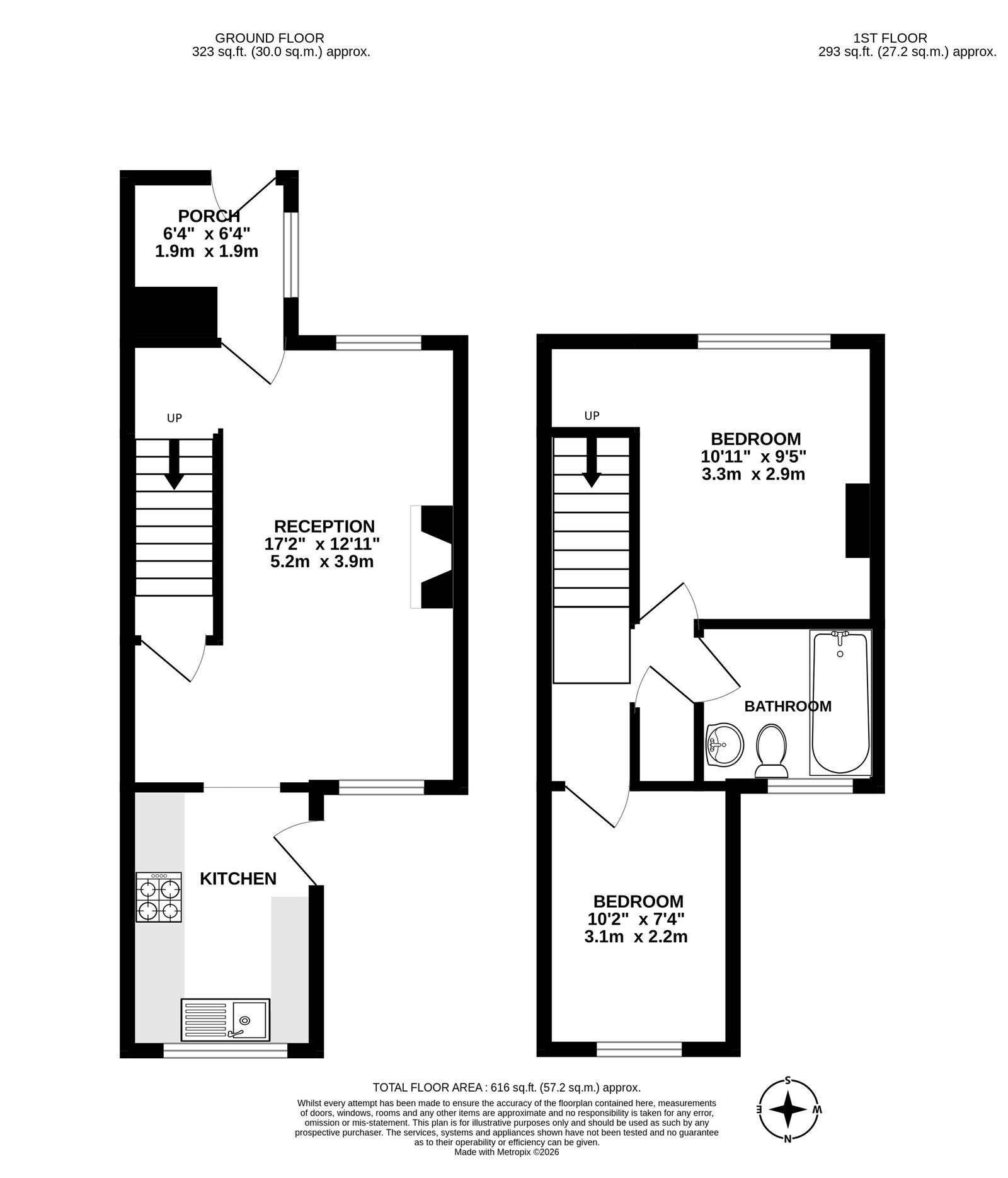 4 Dairy Cottages, Ross-on-Wye floorplan