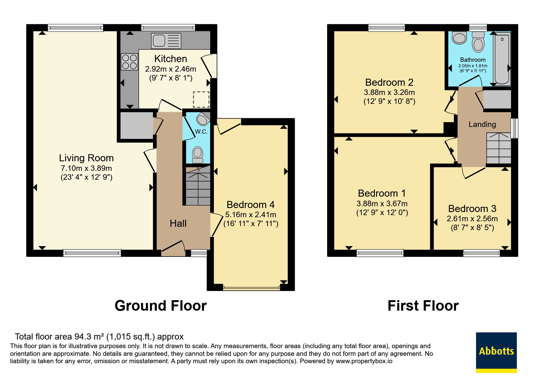 28, Hickling Drive, Suffolk floorplan