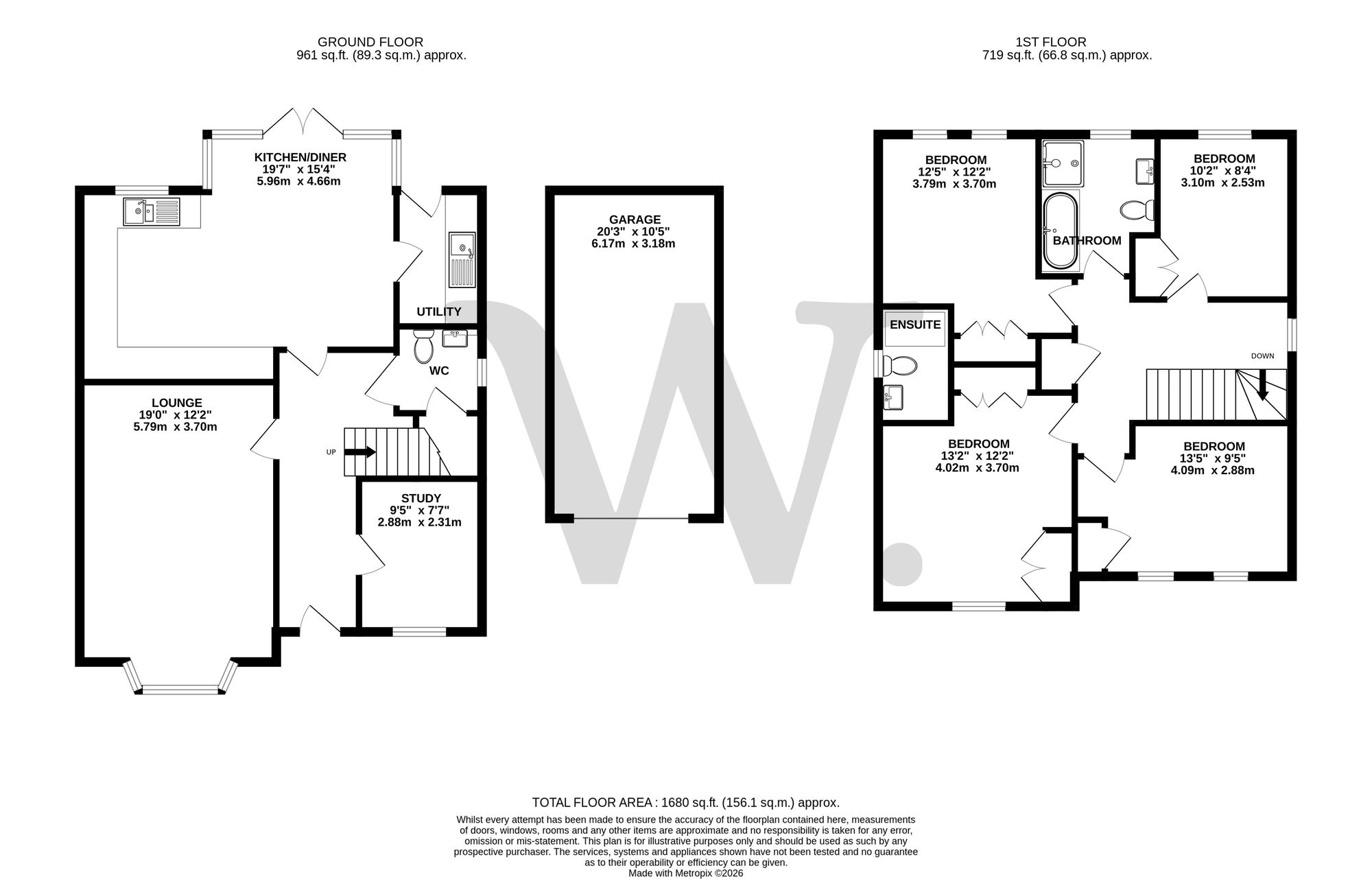 17 Salman Road, Norwich floorplan