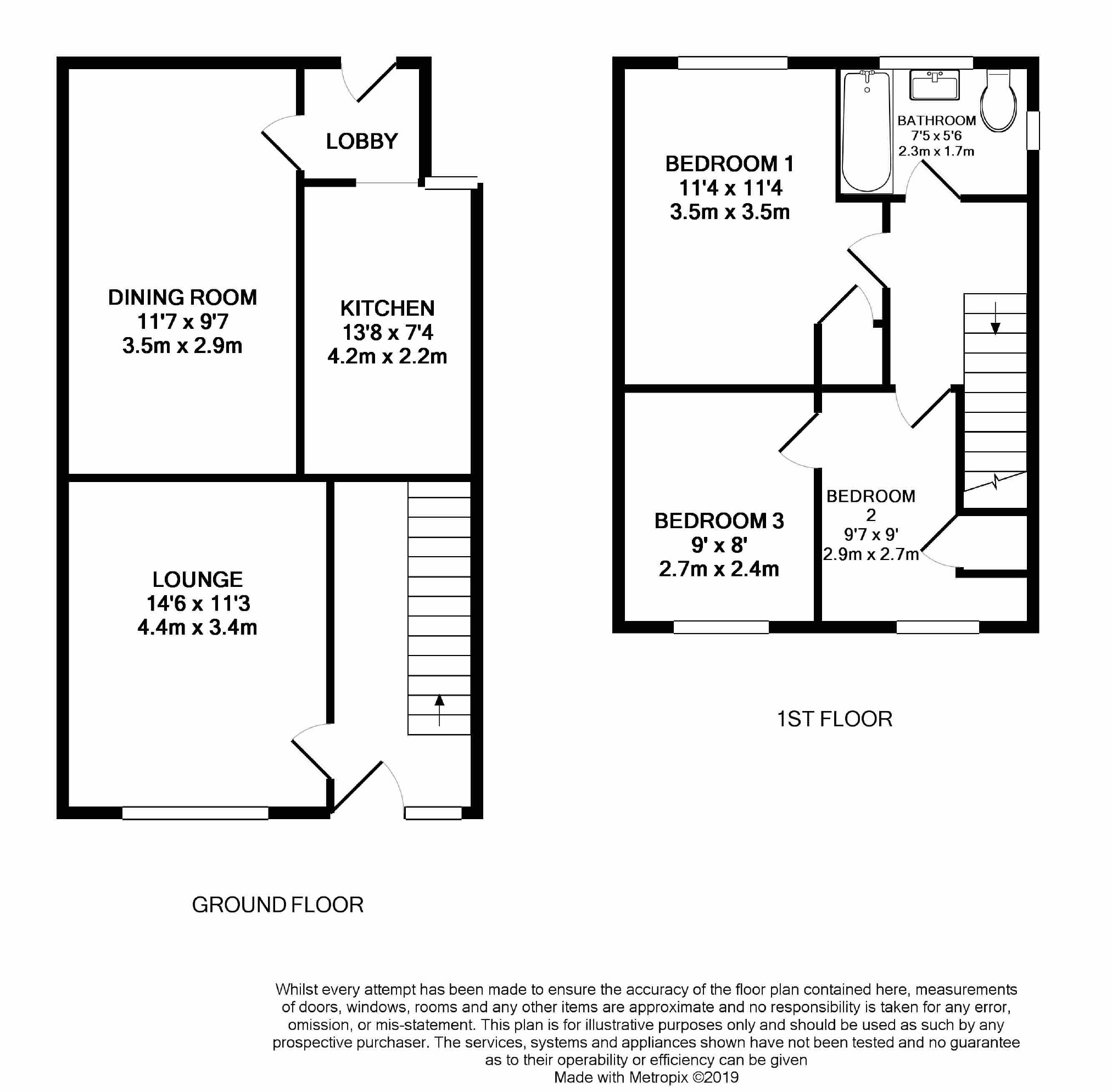Bentley Road, Hertford SG14, 2 bedroom end terrace house for sale