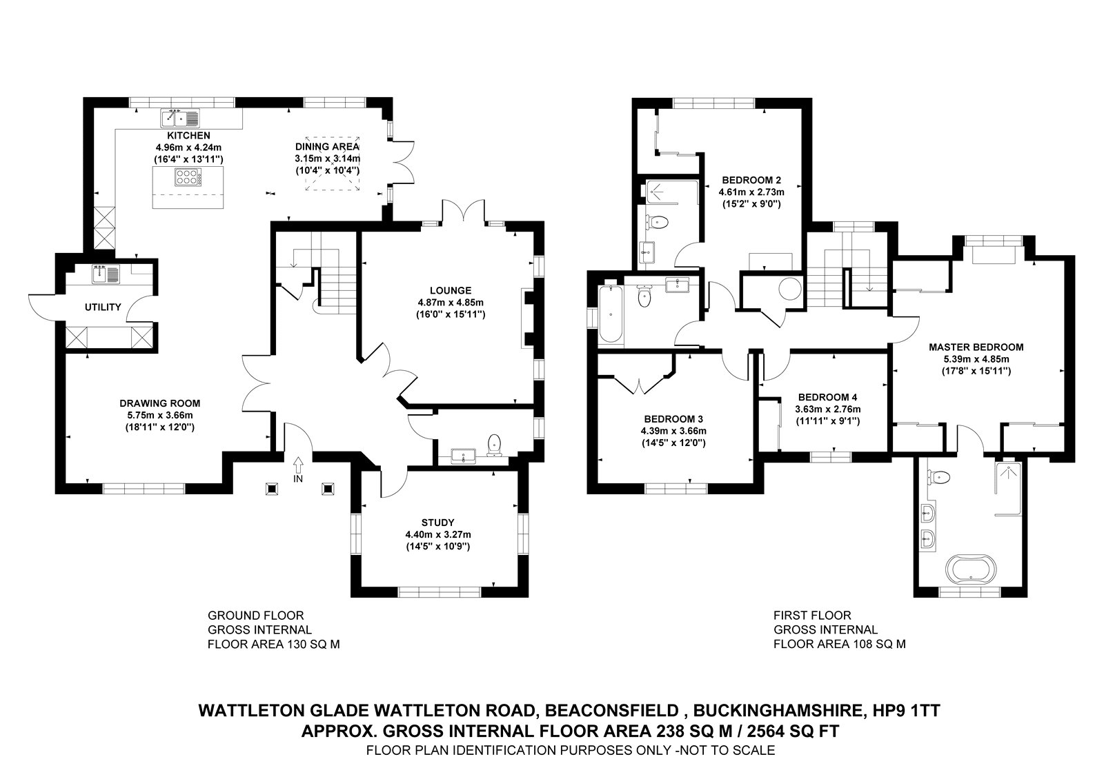 4 Bedrooms Detached house for sale in Wattleton Road, Beaconsfield HP9