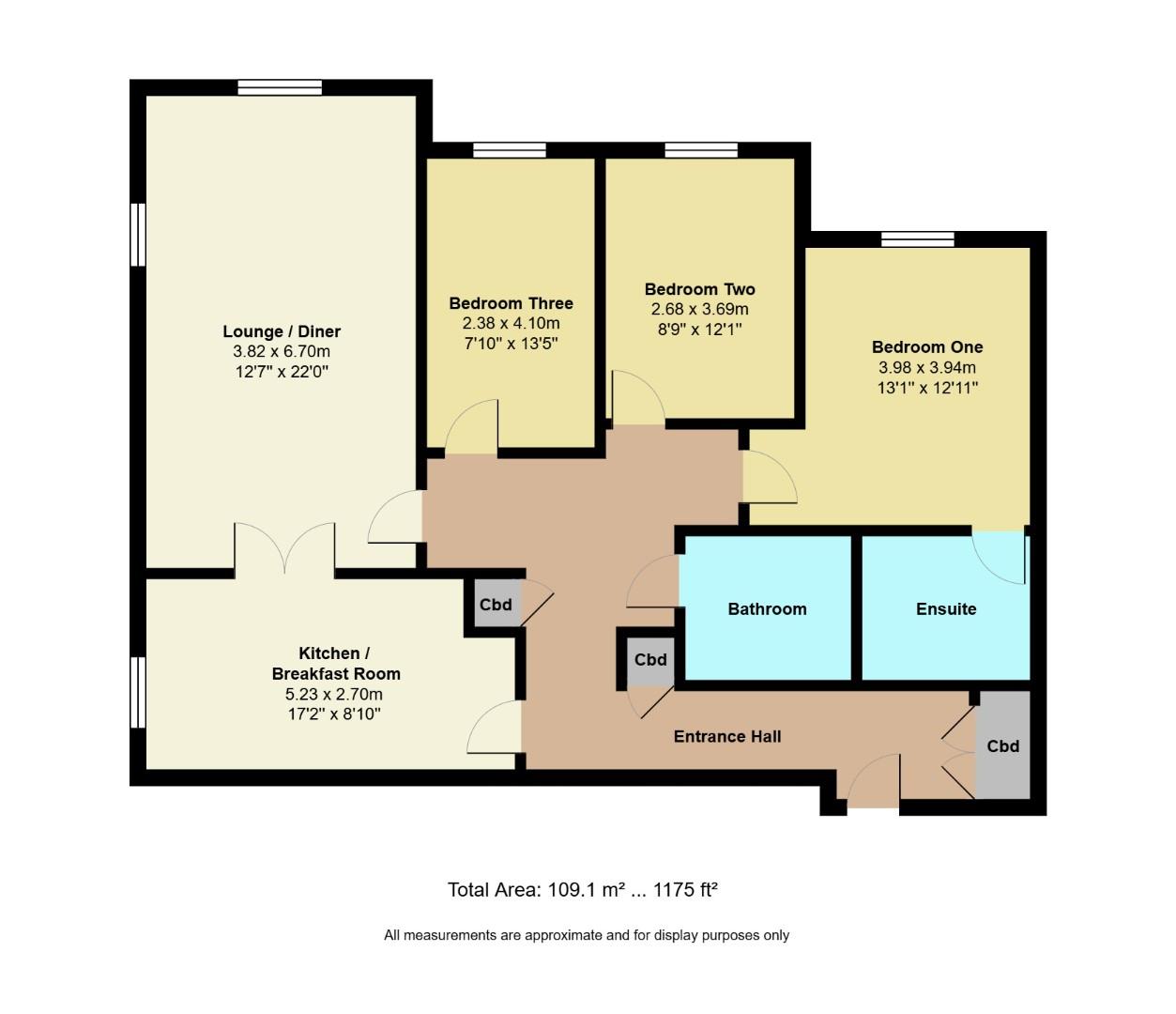 11 Aragon House, Tudor Court, Warwick Road, Coventry floorplan