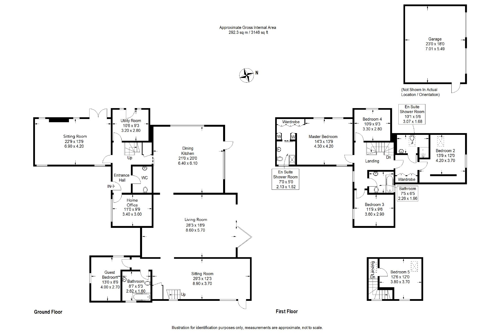 6 Bedrooms Detached house for sale in Market Flat Lane, Knaresborough, North Yorkshire HG5