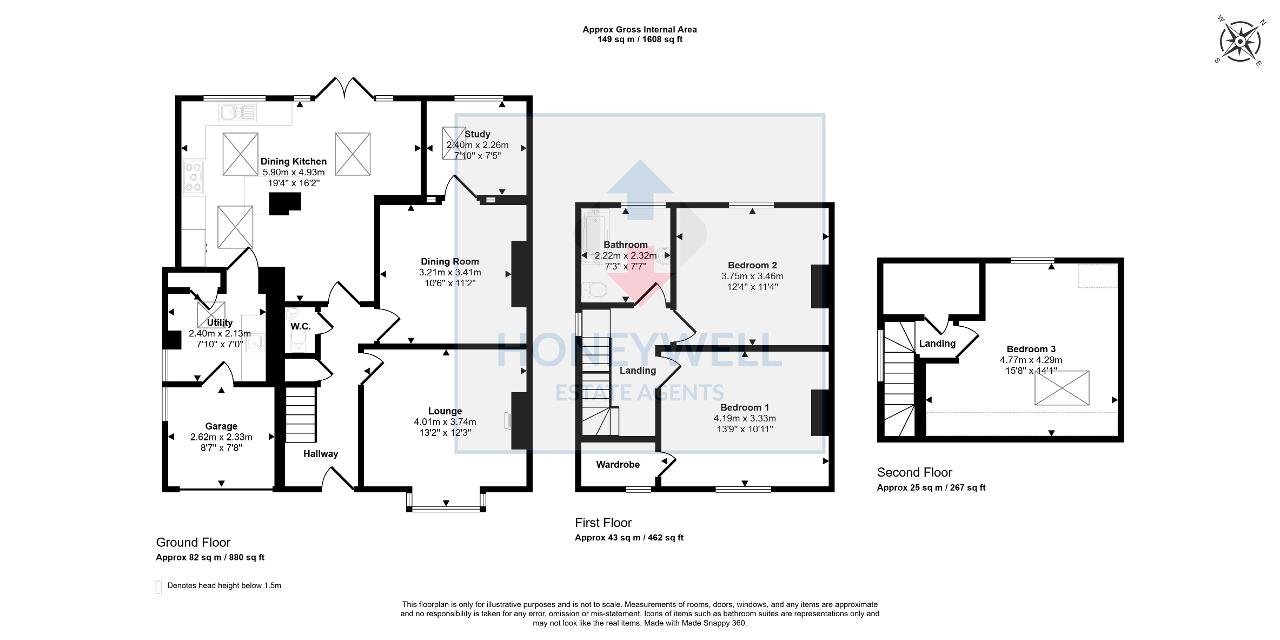 5, Sydney Avenue, Clitheroe floorplan