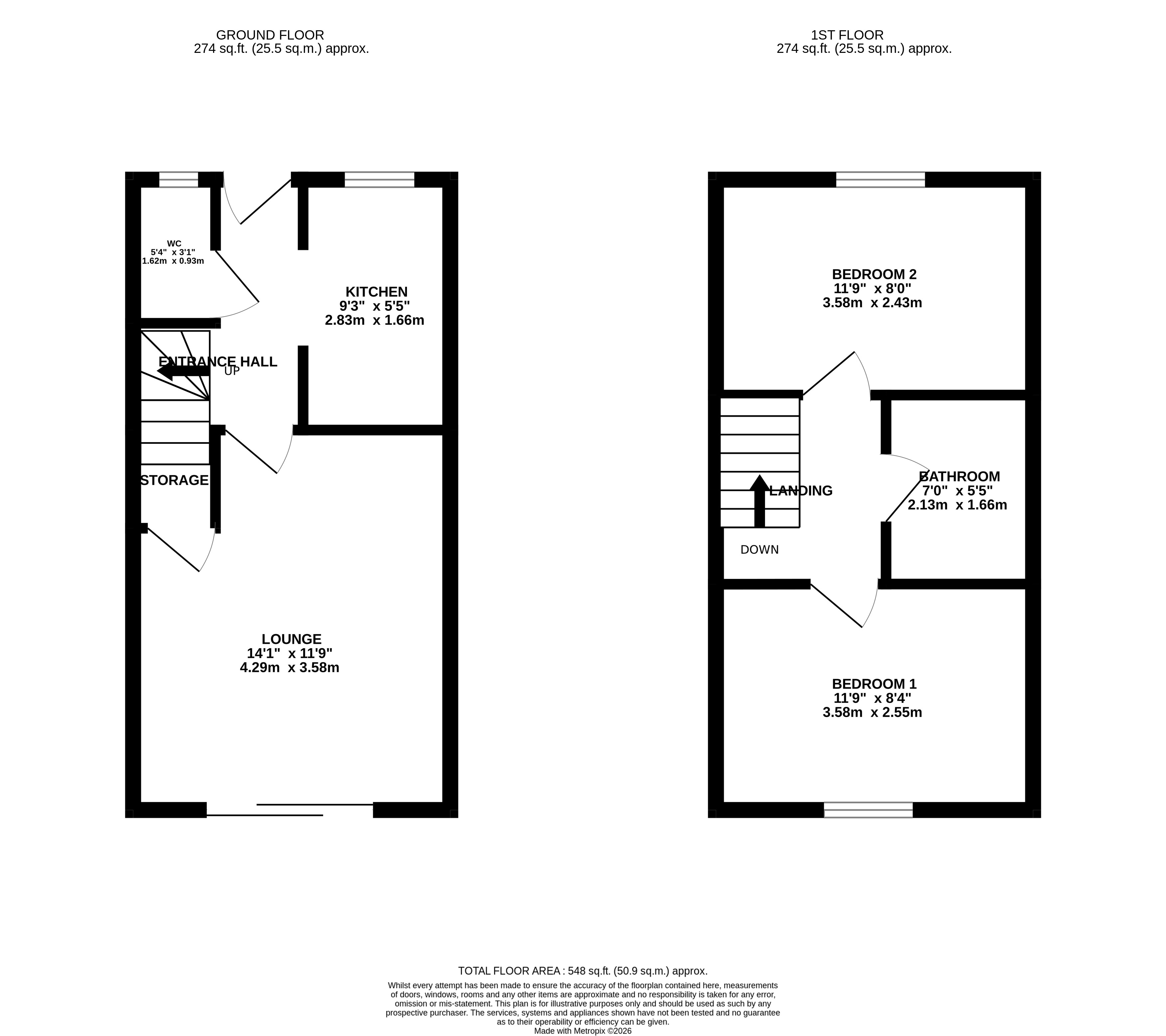 11, Raleigh Road, Ivybridge floorplan