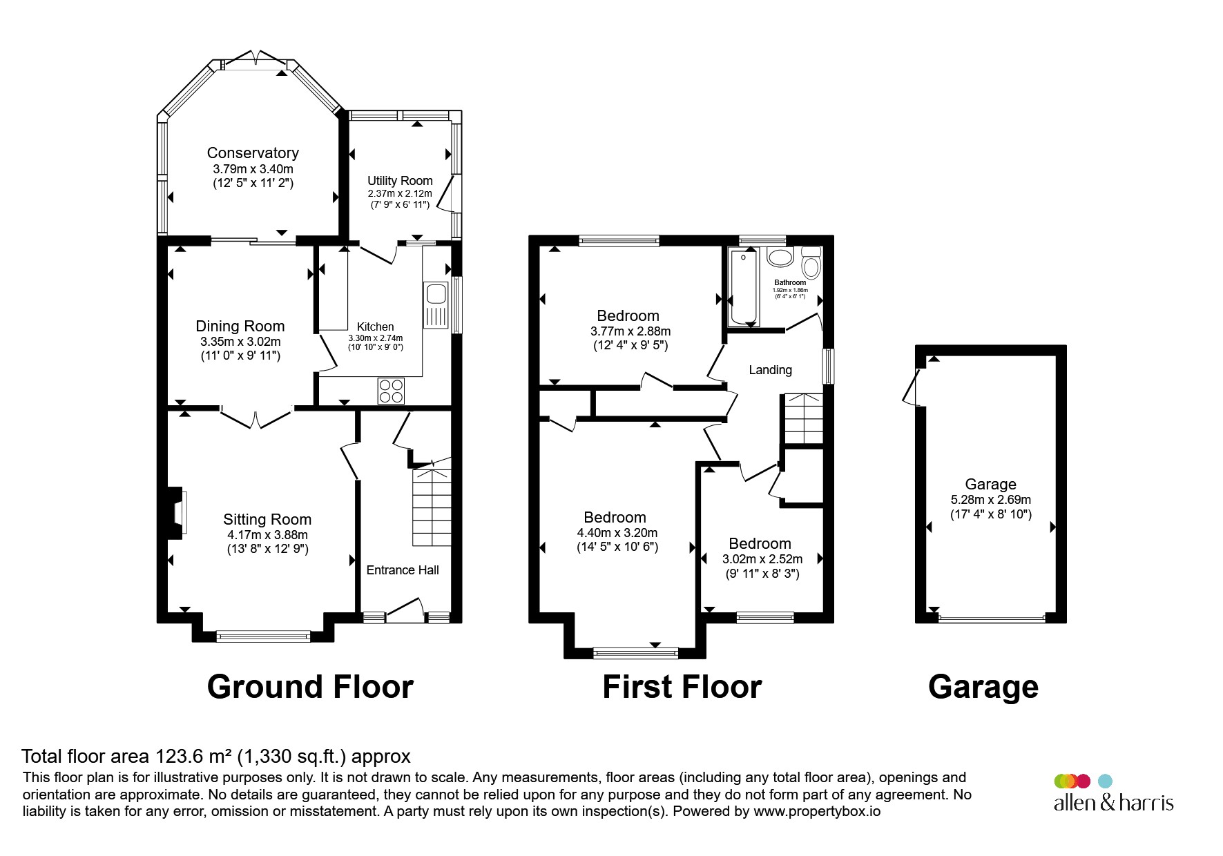 36, Parkdyke, Stirling floorplan