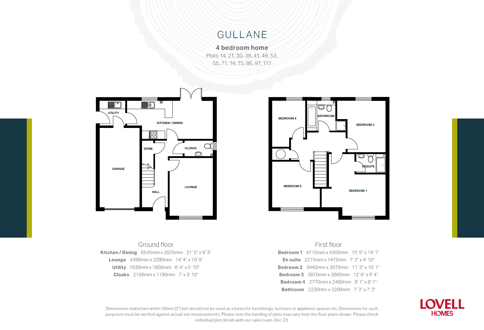 Plot 75 - Oakwood Edge, Mayfield floorplan