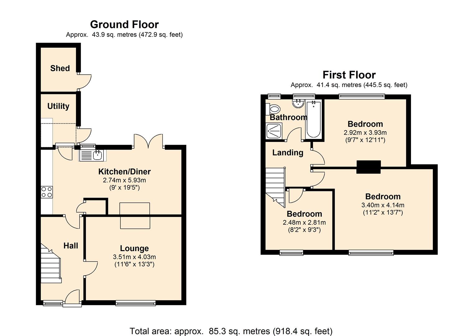 3 Bedrooms Terraced house for sale in 76 Cordwell Park, Wem, Shropshire SY4