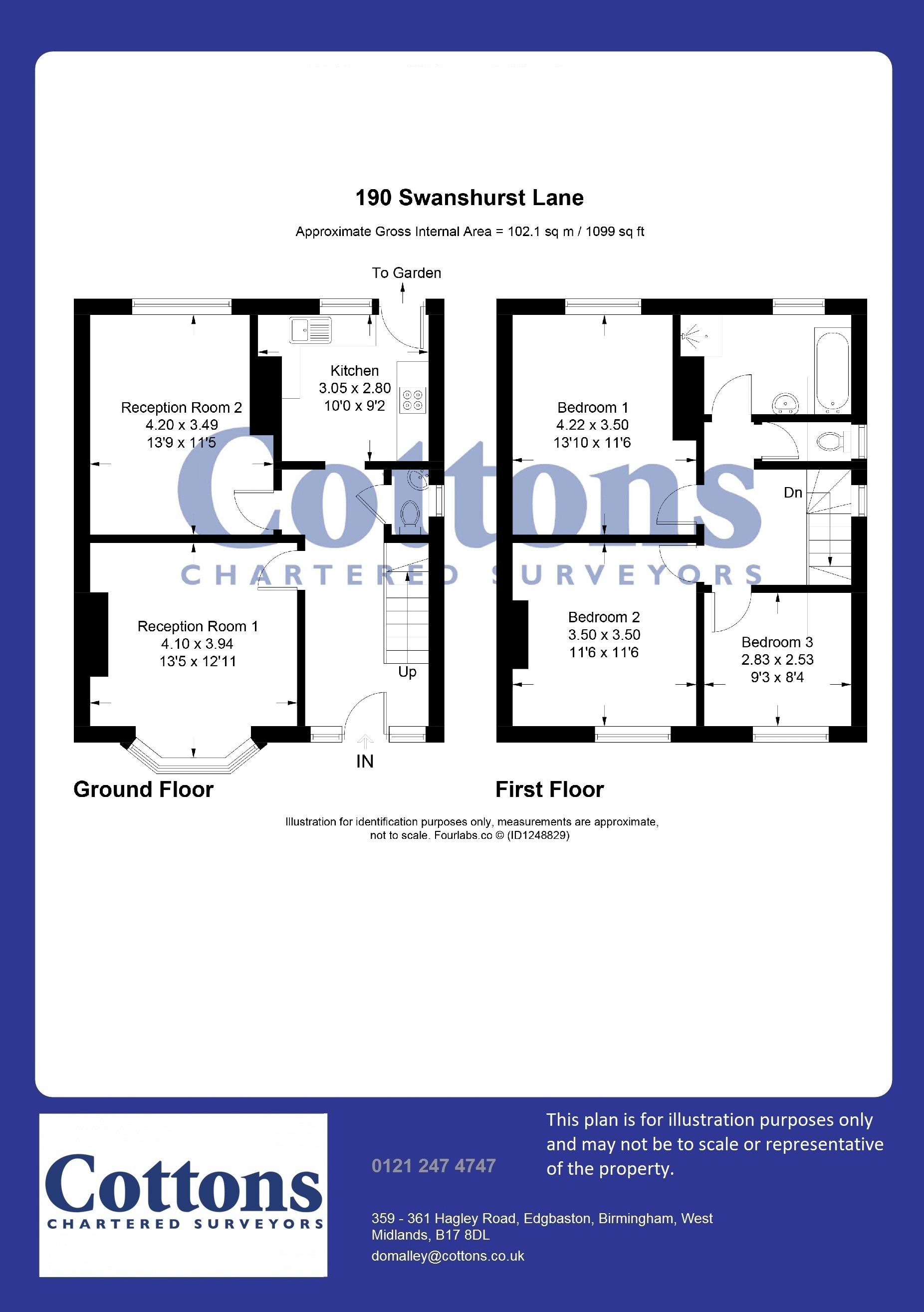190, Swanshurst Lane, Birmingham floorplan