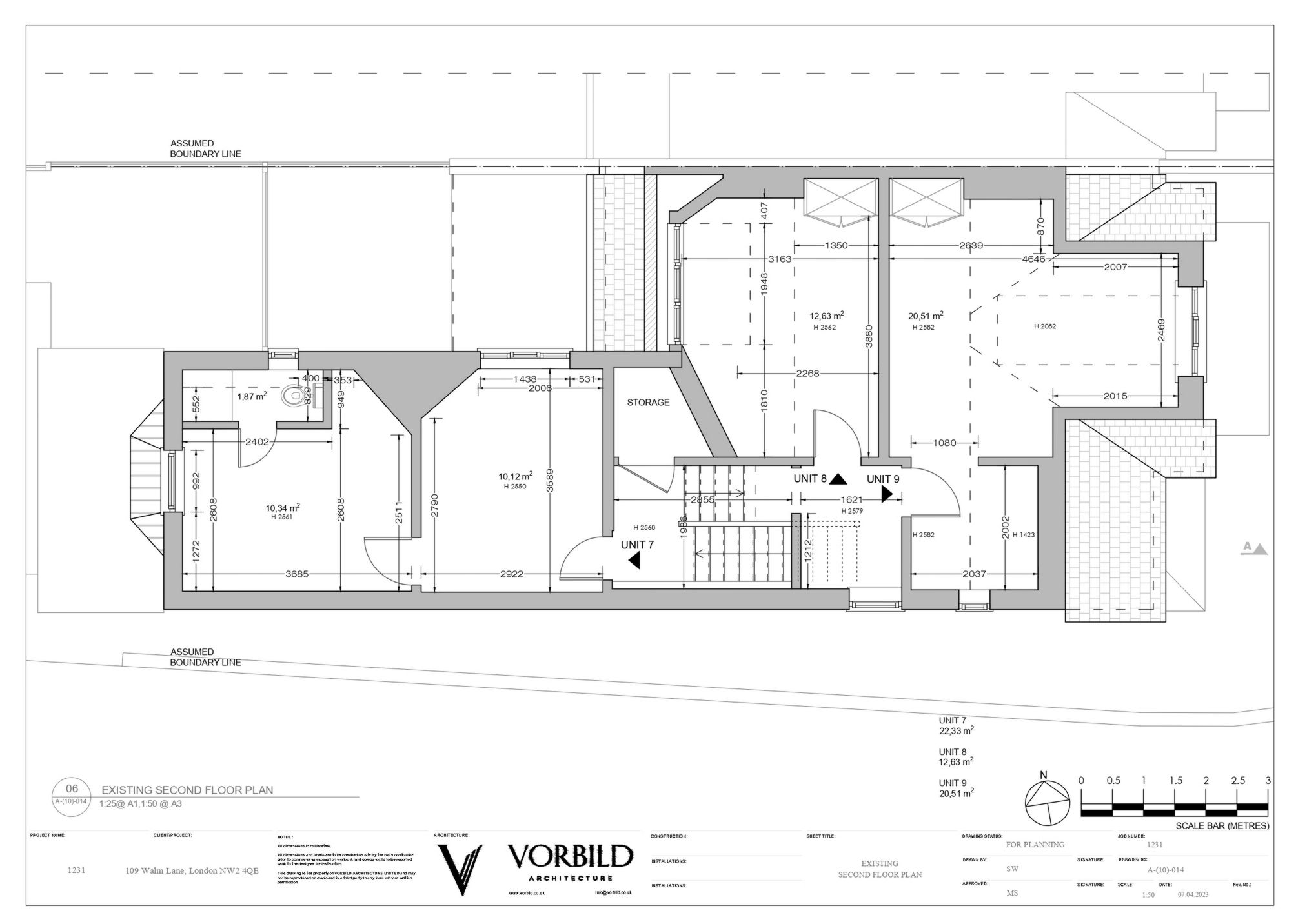 109, Walm Lane, London floorplan