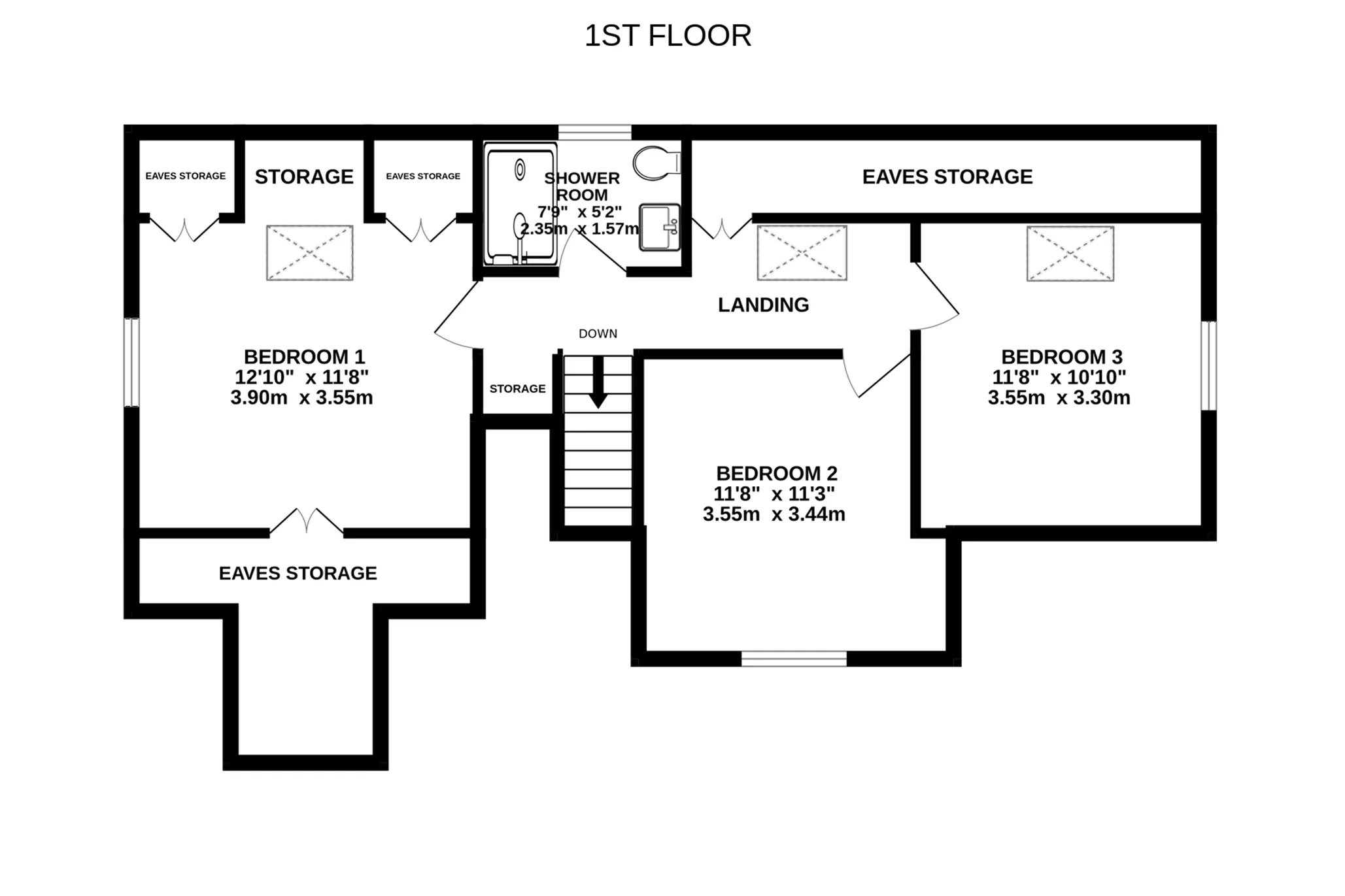 10, Groudle Road, Onchan floorplan