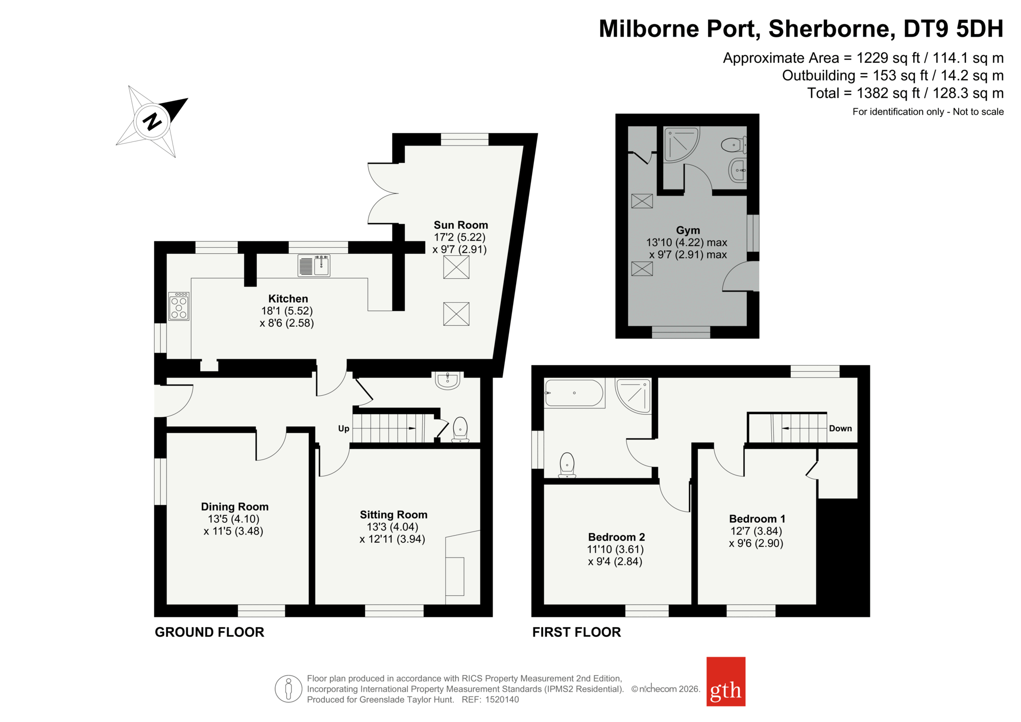68, South Street, Sherborne floorplan