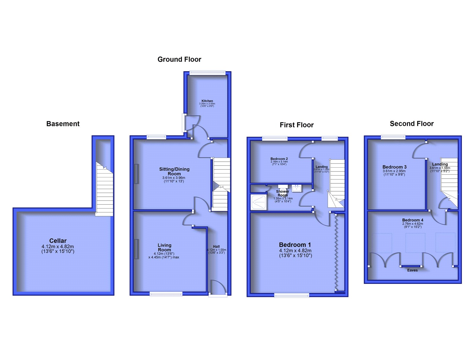 3, Woodlea Road, Rossendale floorplan