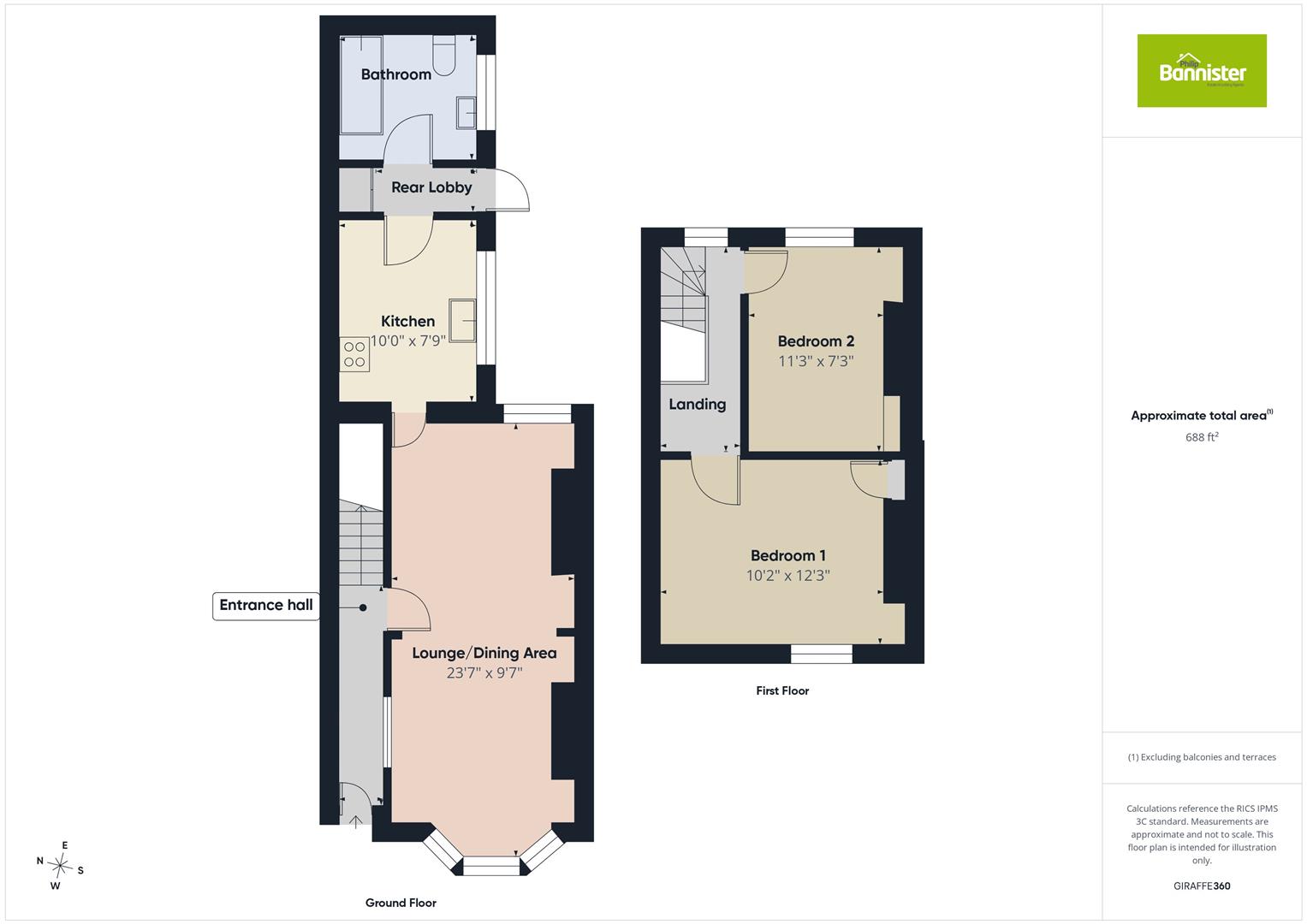 6, Athletic Grove, Hull floorplan