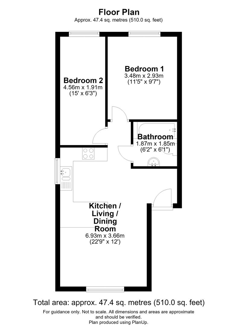 Bell Road, Cambridge floorplan
