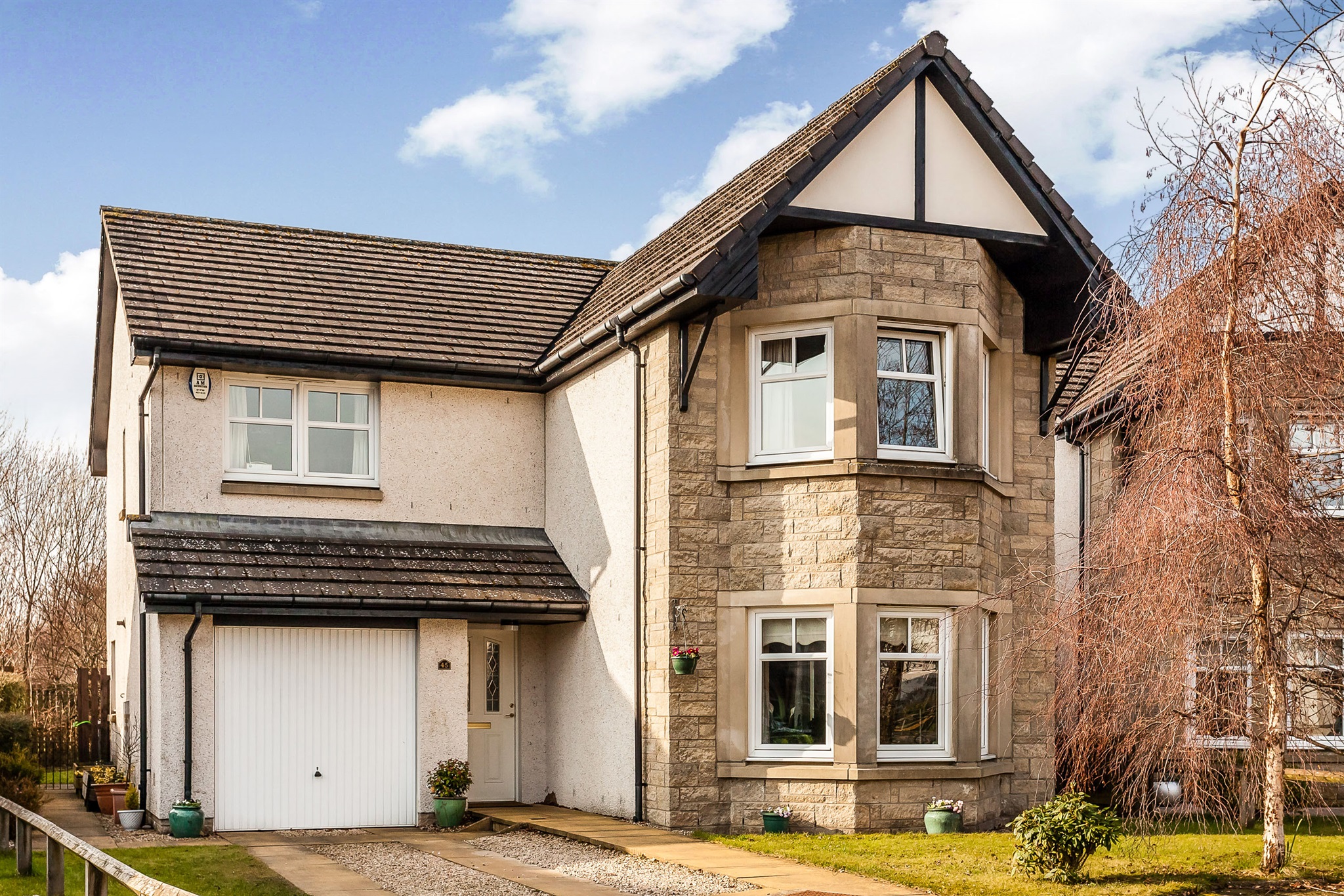 Free property report 45 Westhaugh Road, Cornton, Stirling, FK9 5GF