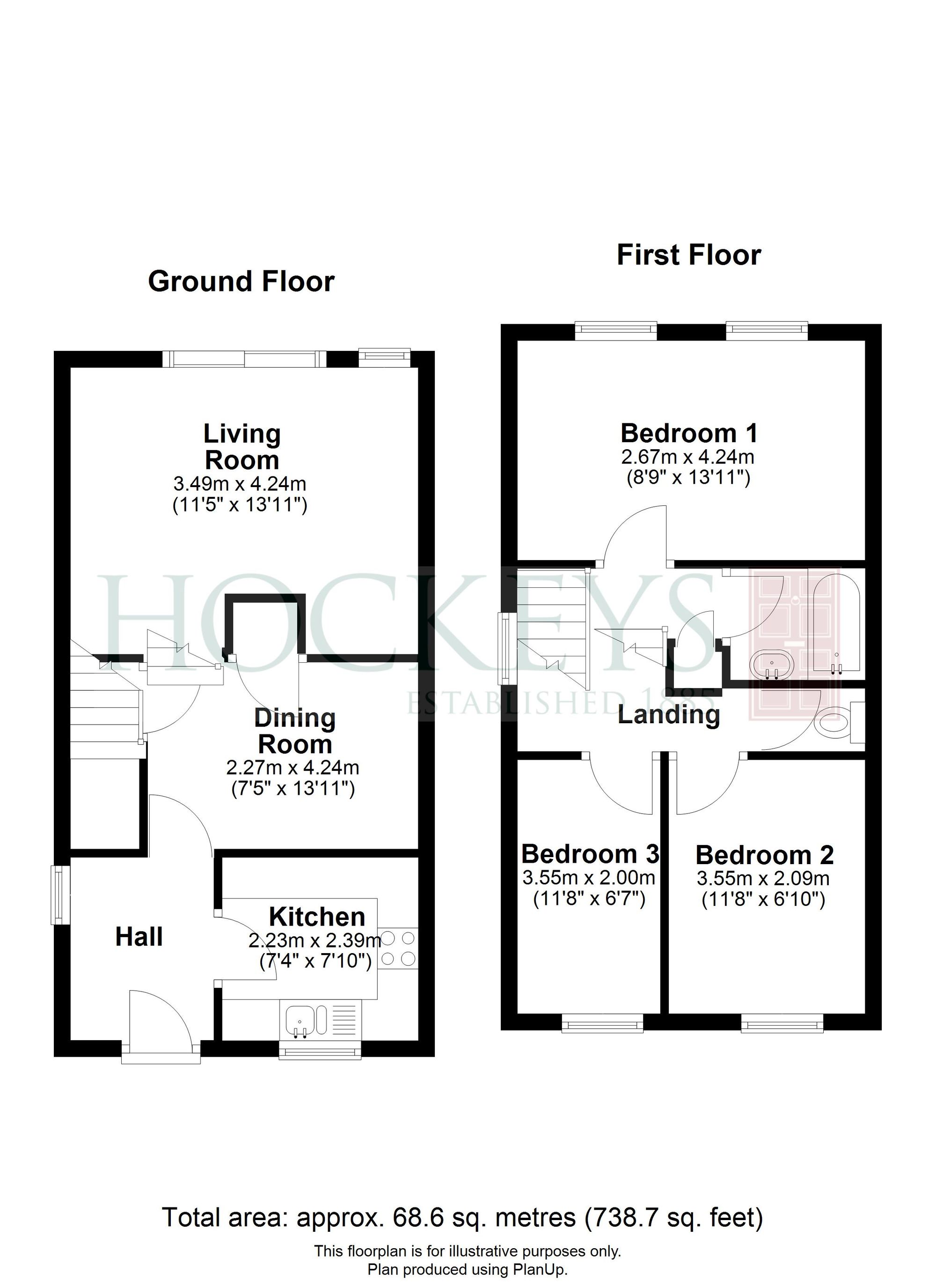 32 Otter Close, Cambridge floorplan