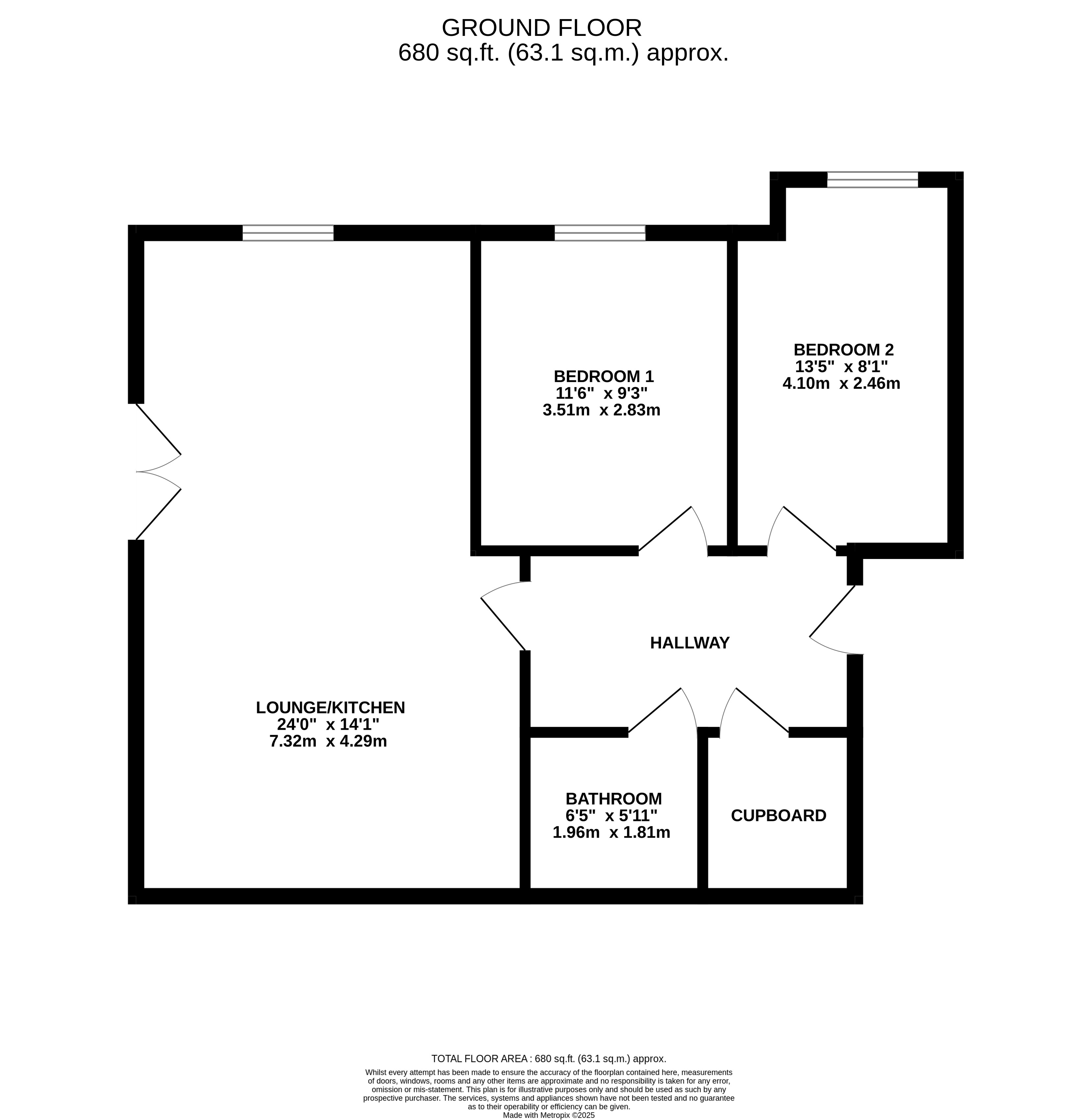 Apartment 4, Walker Court,, Central Way, Cheshire floorplan