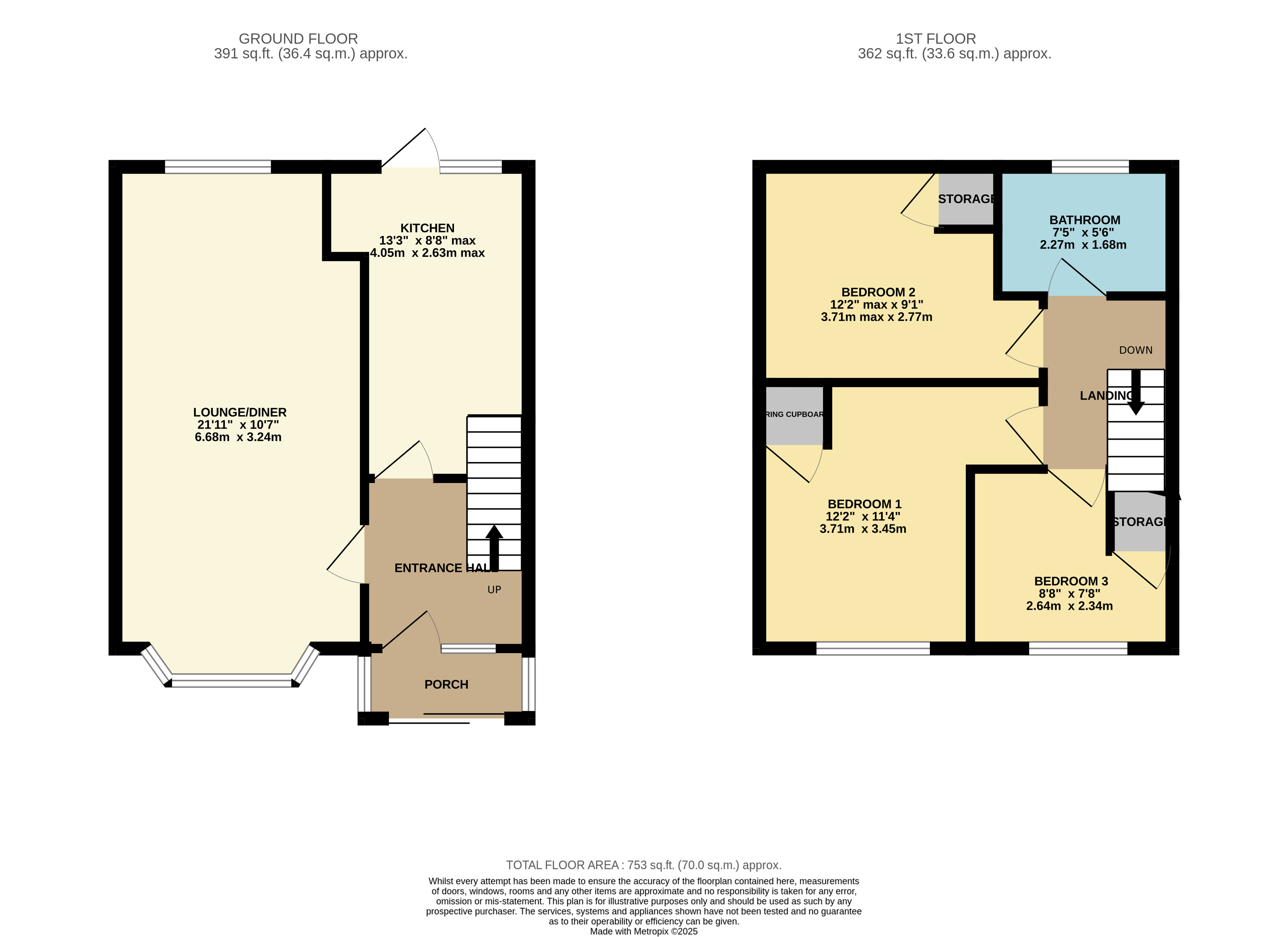 9, Regis Road, Bedfordshire floorplan