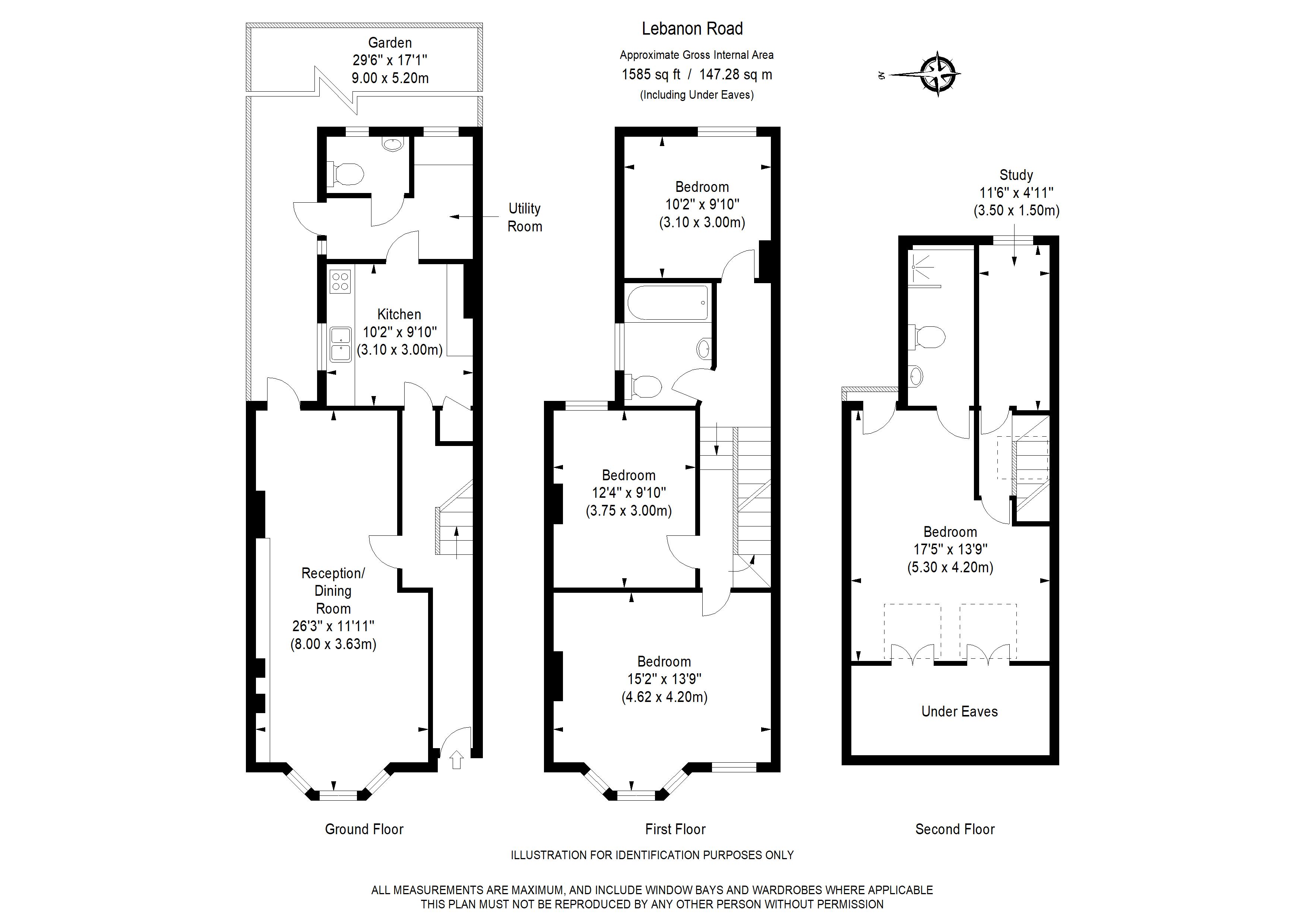 8, Lebanon Road, Croydon floorplan