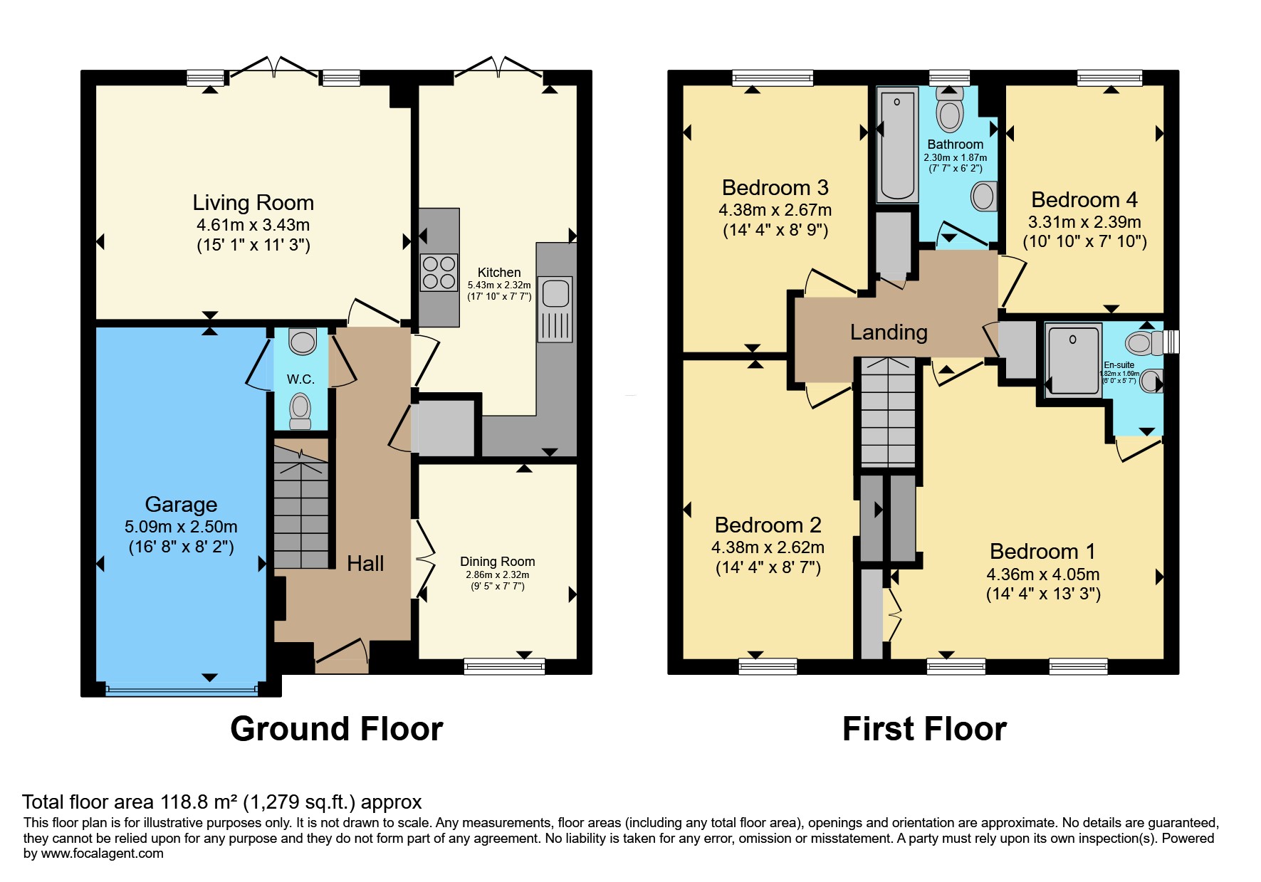 42, Weavers Way, Alfreton floorplan