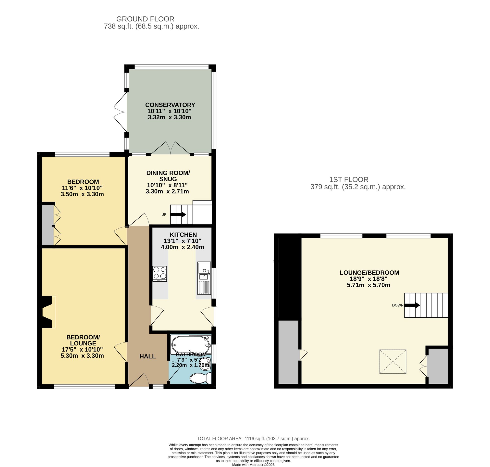 4 Osgodby Close, Scarborough floorplan