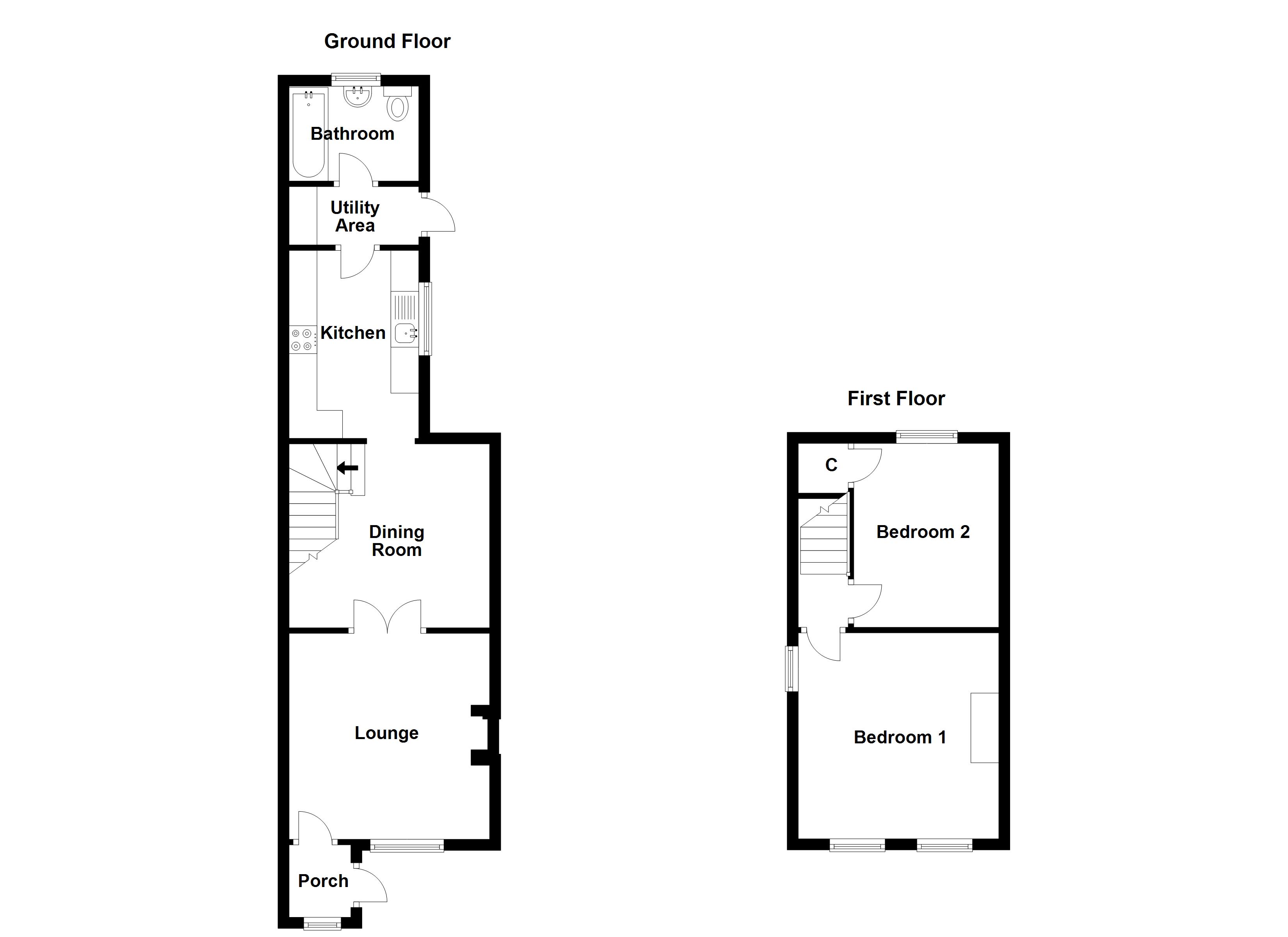 Bergholt Road Colchester Essex Co4 2 Bedroom Detached House For Sale