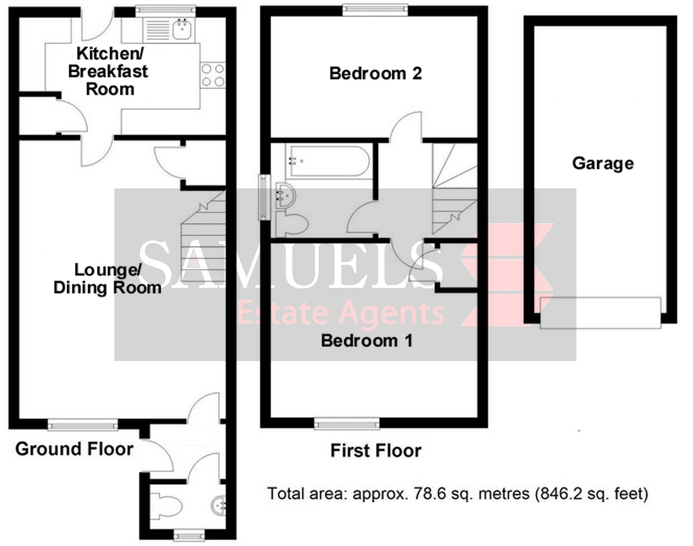 Pound Lane, Topsham floorplan