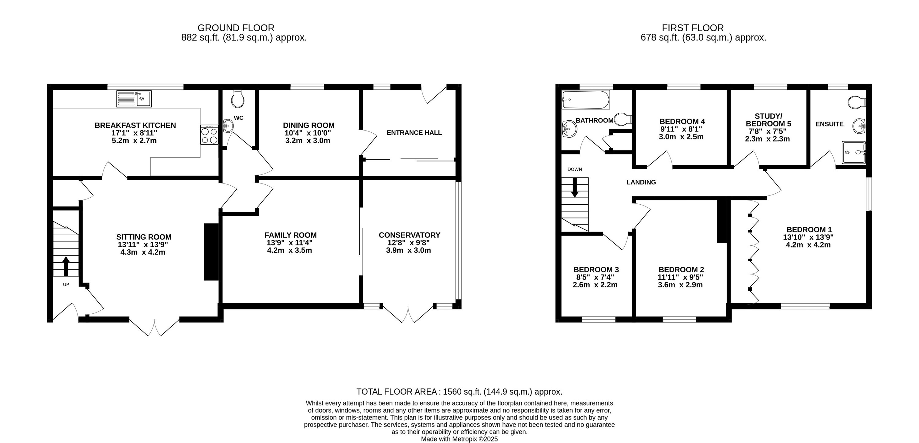 2, Sharphaw View, Skipton floorplan