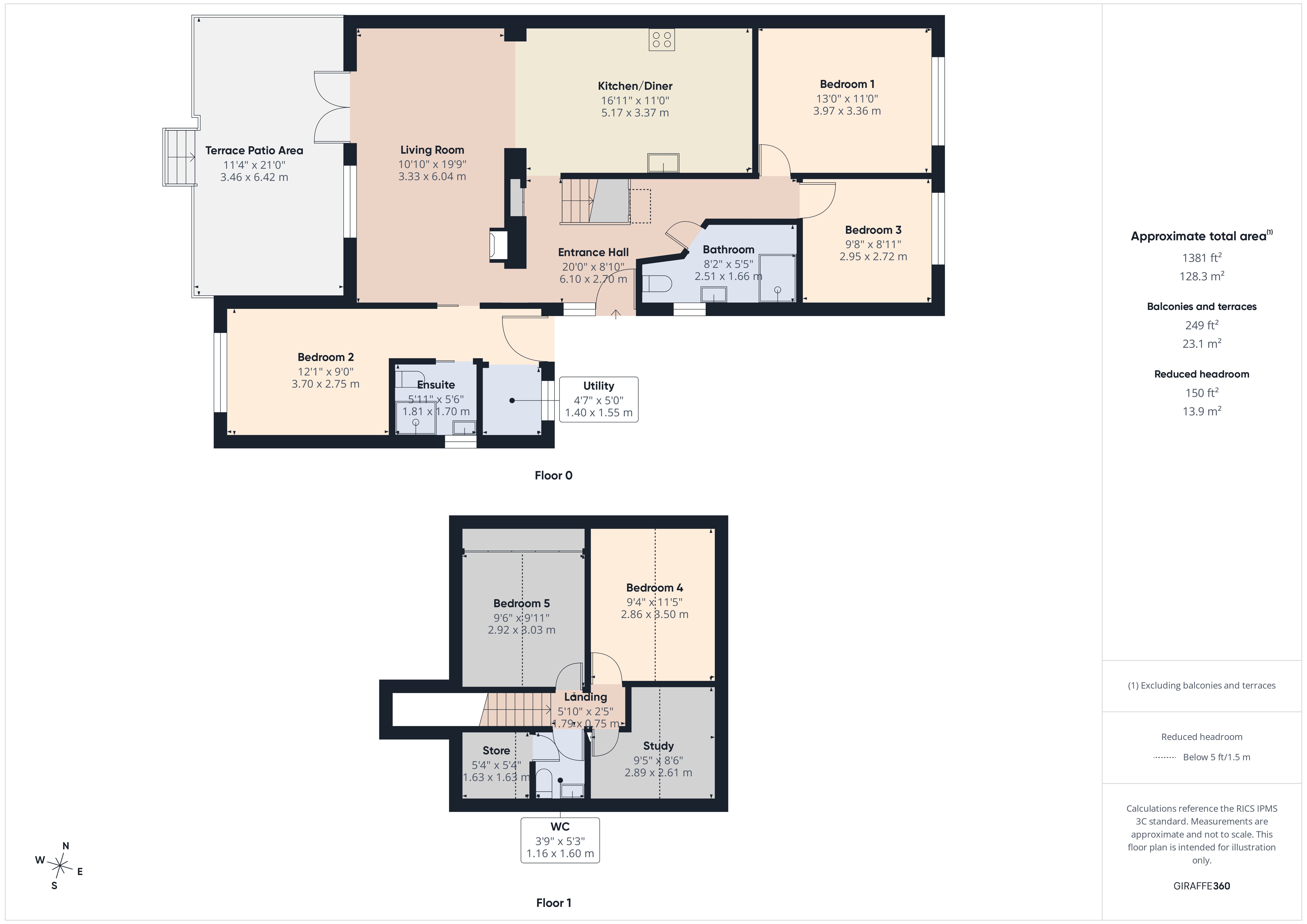 Meadow Drive, Cornwall floorplan