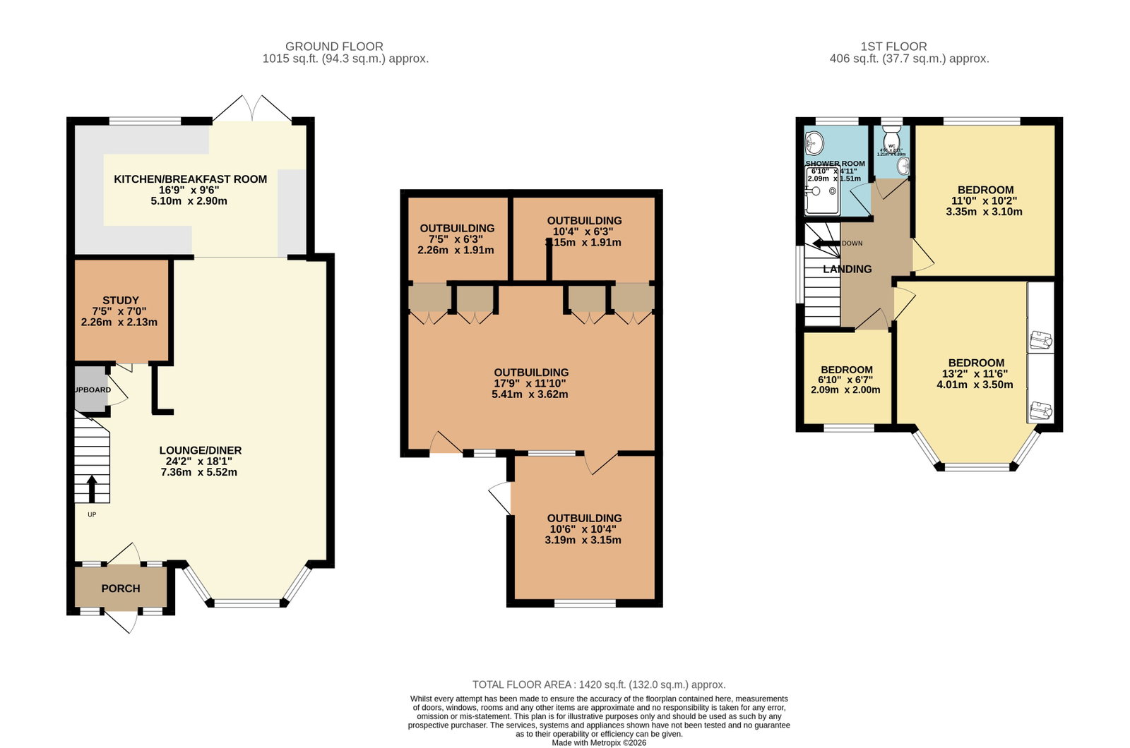 25, D'Arcy Gardens, Harrow floorplan