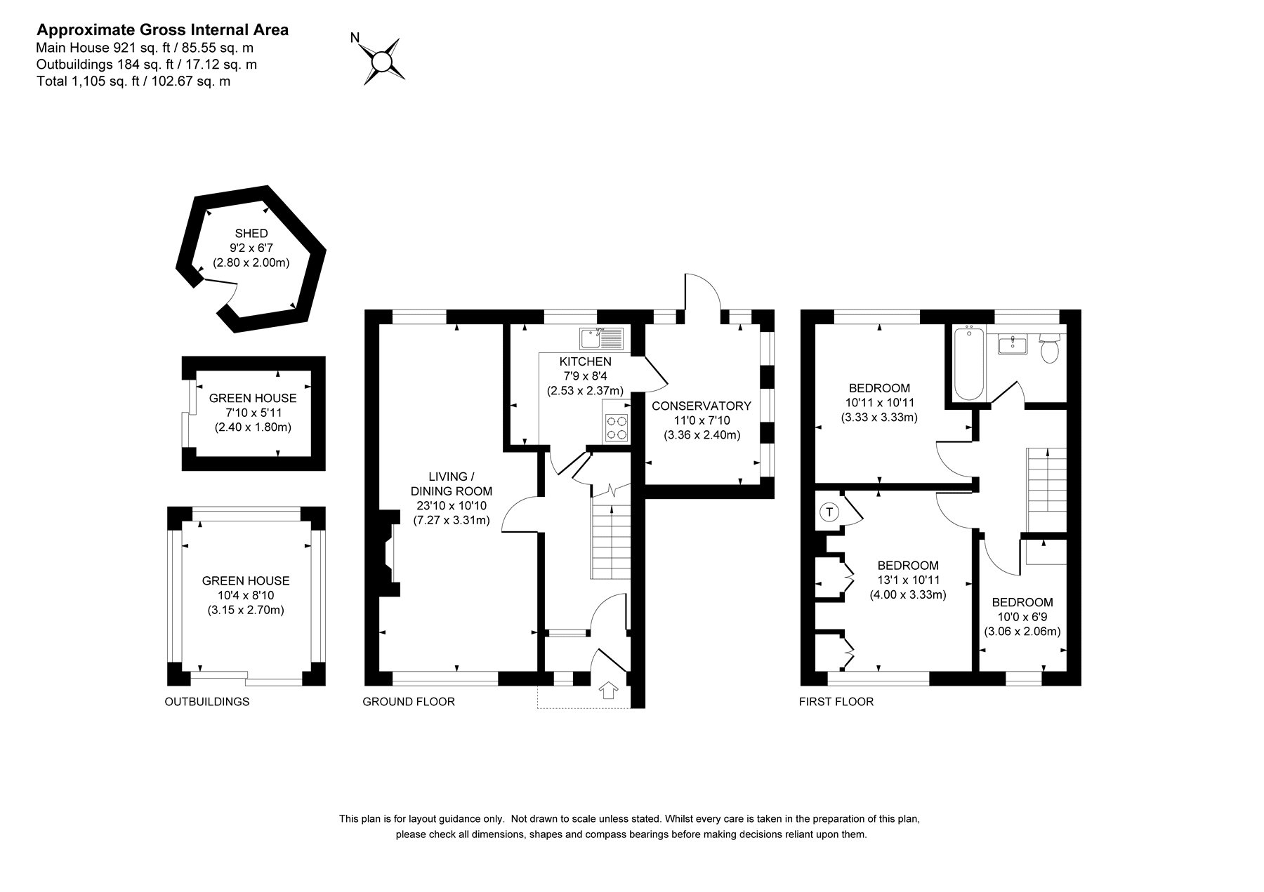 Pilgrims Way, Woking floorplan