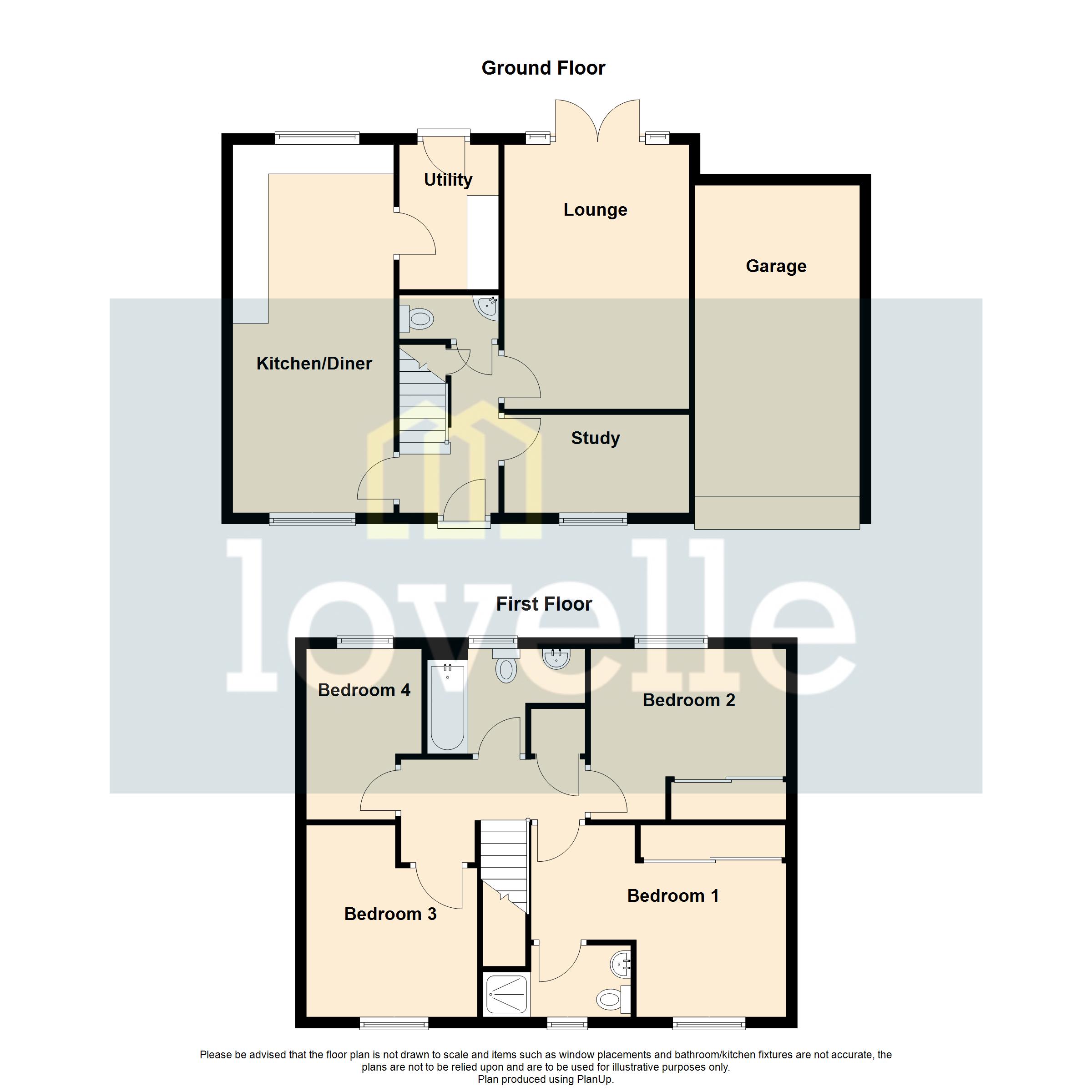 8, Barley Road, Louth floorplan