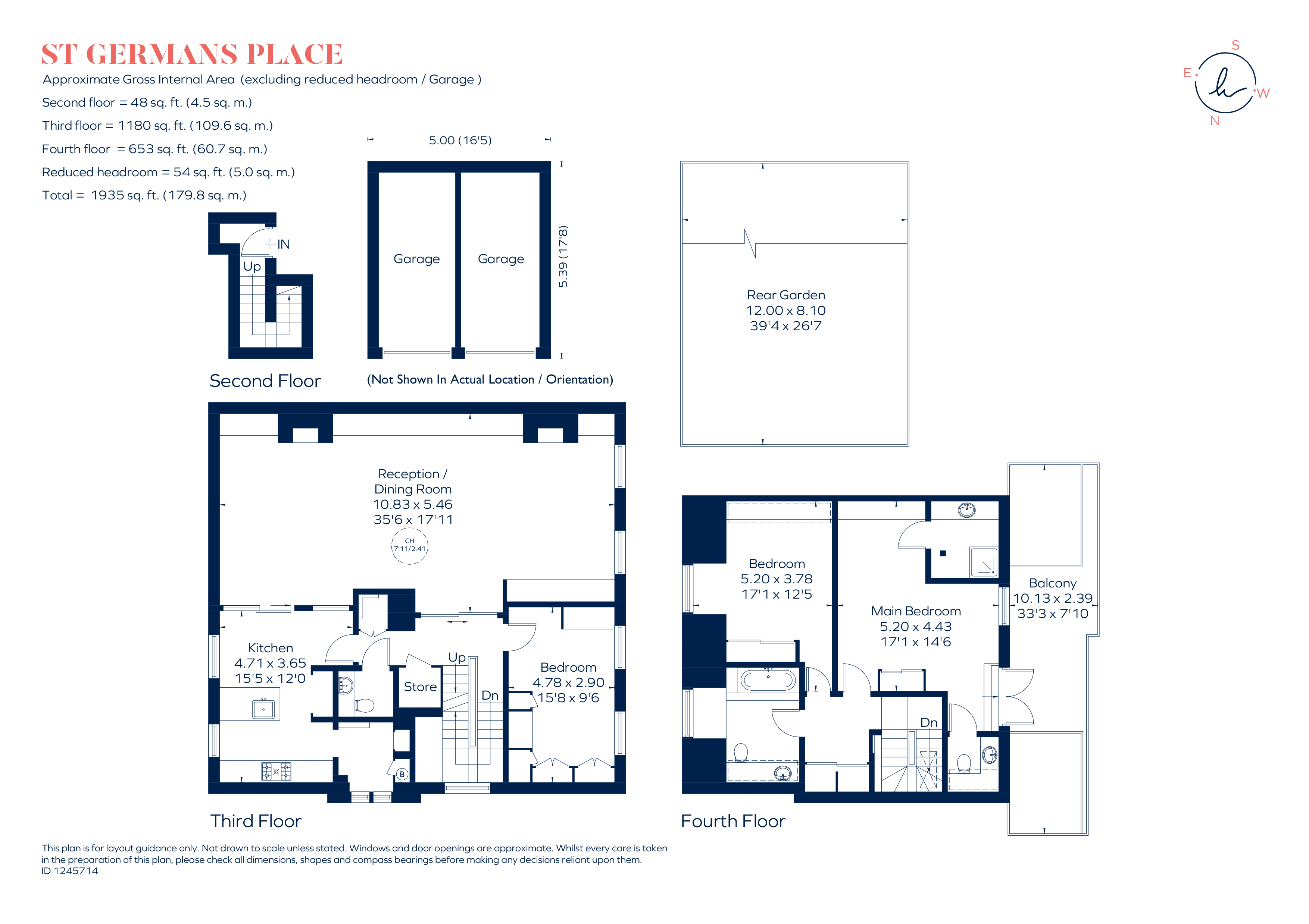 St. Germans Place, London, SE3 floorplan
