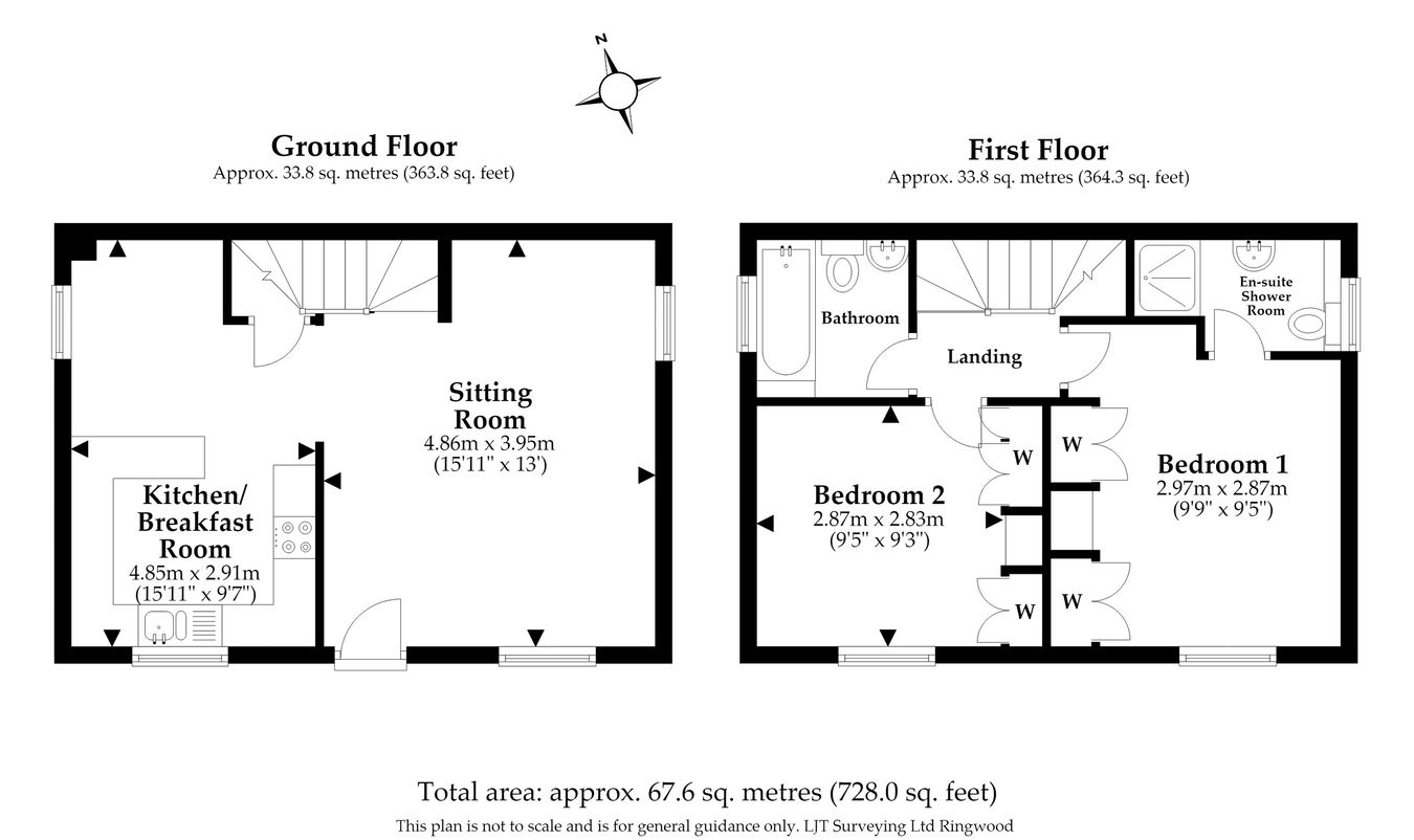 1, The George Mews, Ringwood floorplan