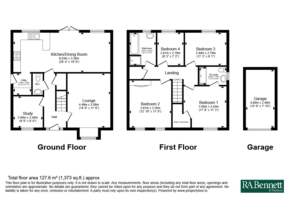 34, Budding Way, Gloucestershire floorplan