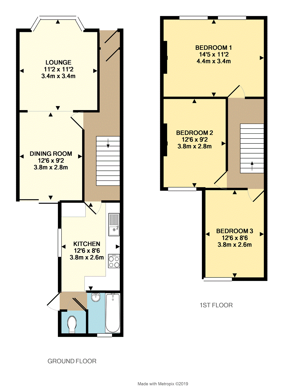 3 Bedrooms Terraced house for sale in Cotswold Road, Windmill Hill, Bristol BS3