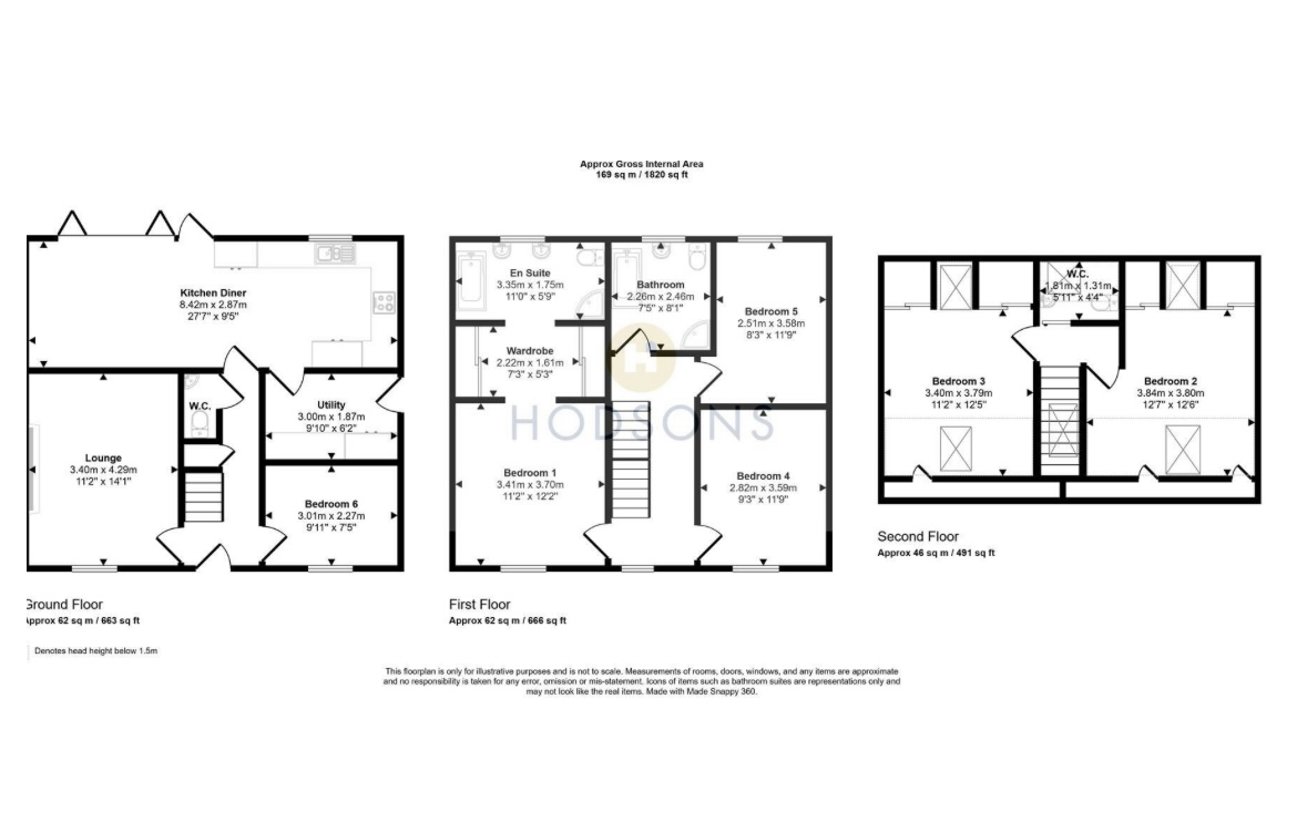 28, Cross Road, Middlestown, Wakefield floorplan