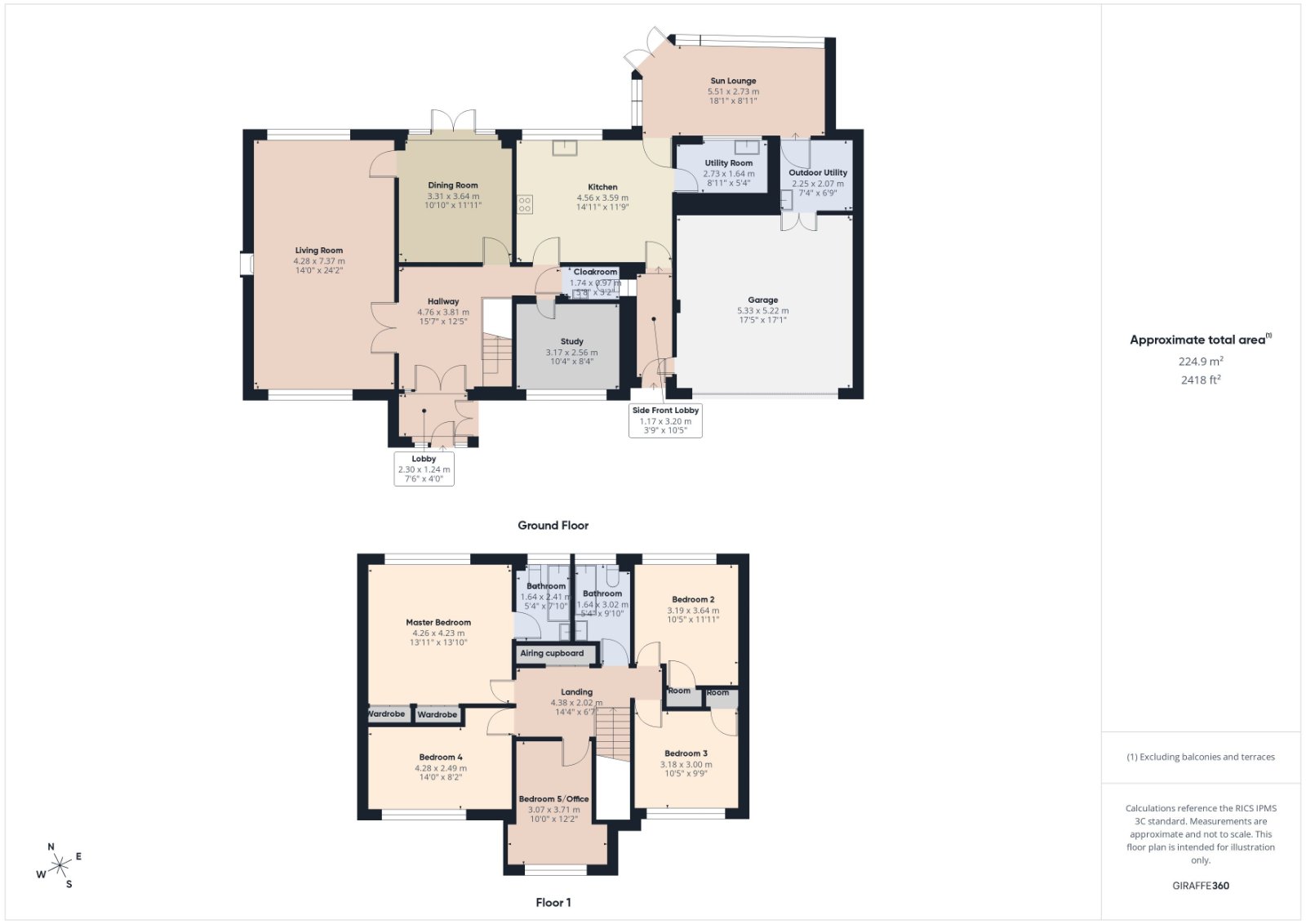 5, Parkview, High Wycombe floorplan