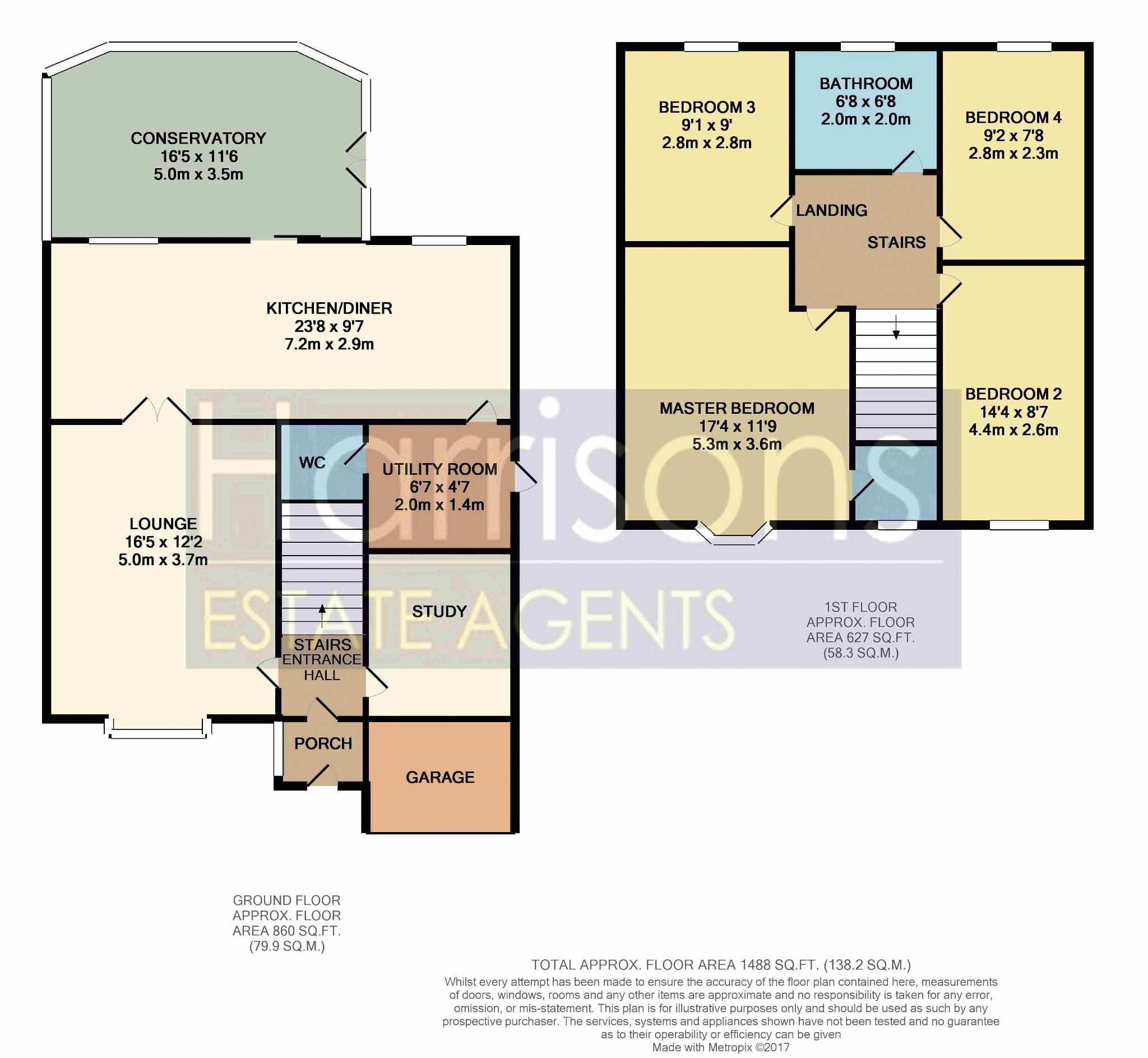 42 Salterton Drive, Bolton, Lancashire floorplan