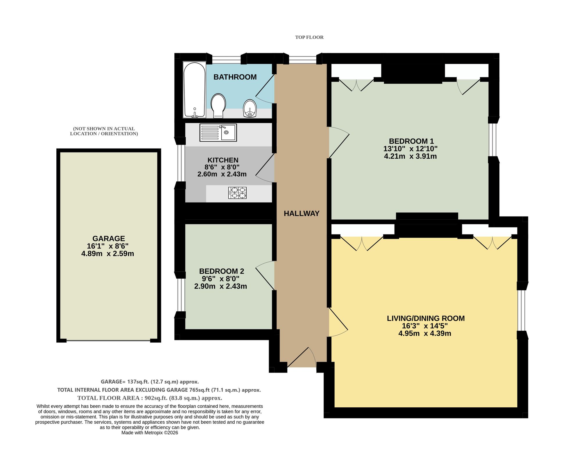 Flat 1, Firfield Holyport Road, Maidenhead floorplan