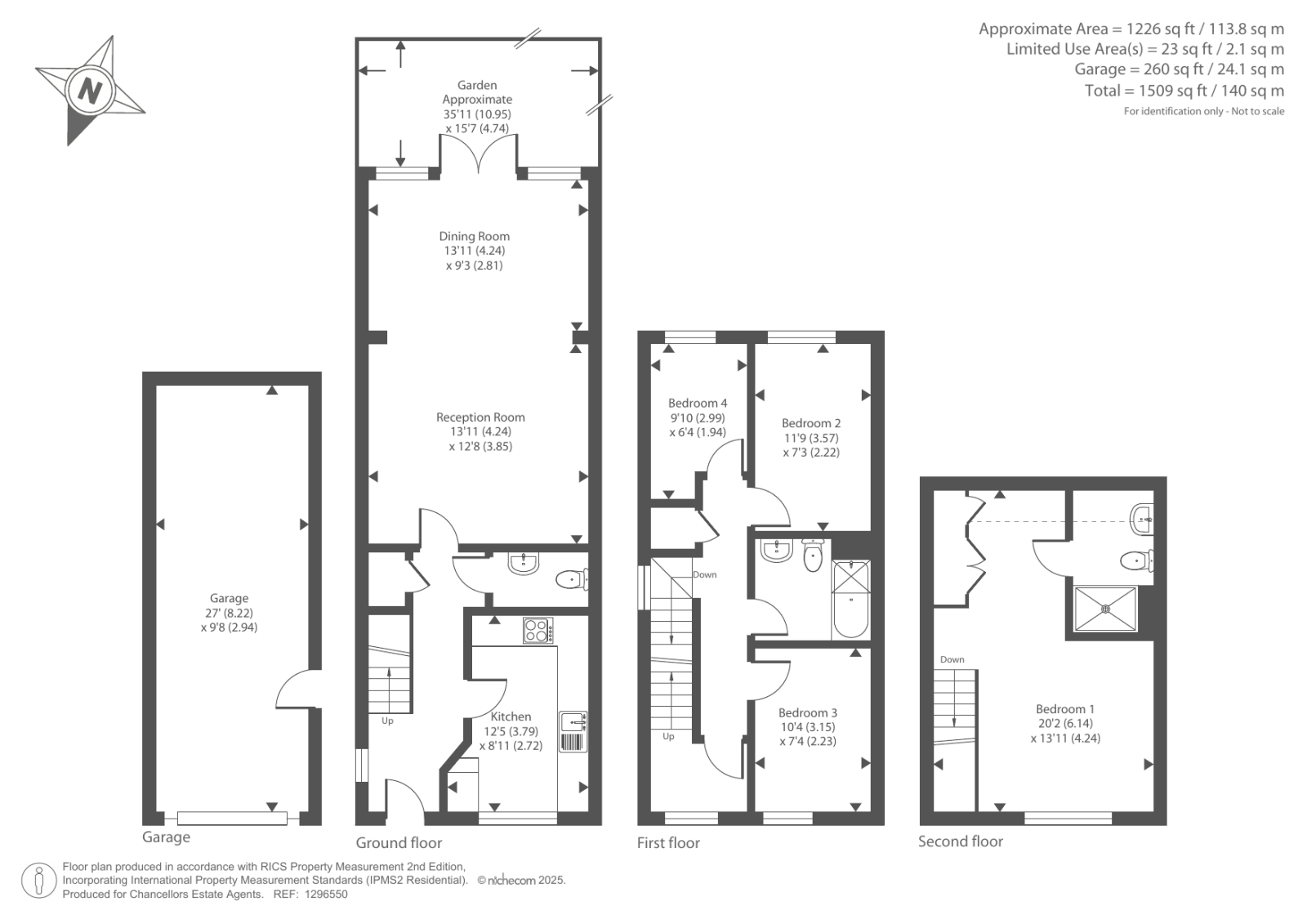 36, Kennedy Avenue, High Wycombe floorplan