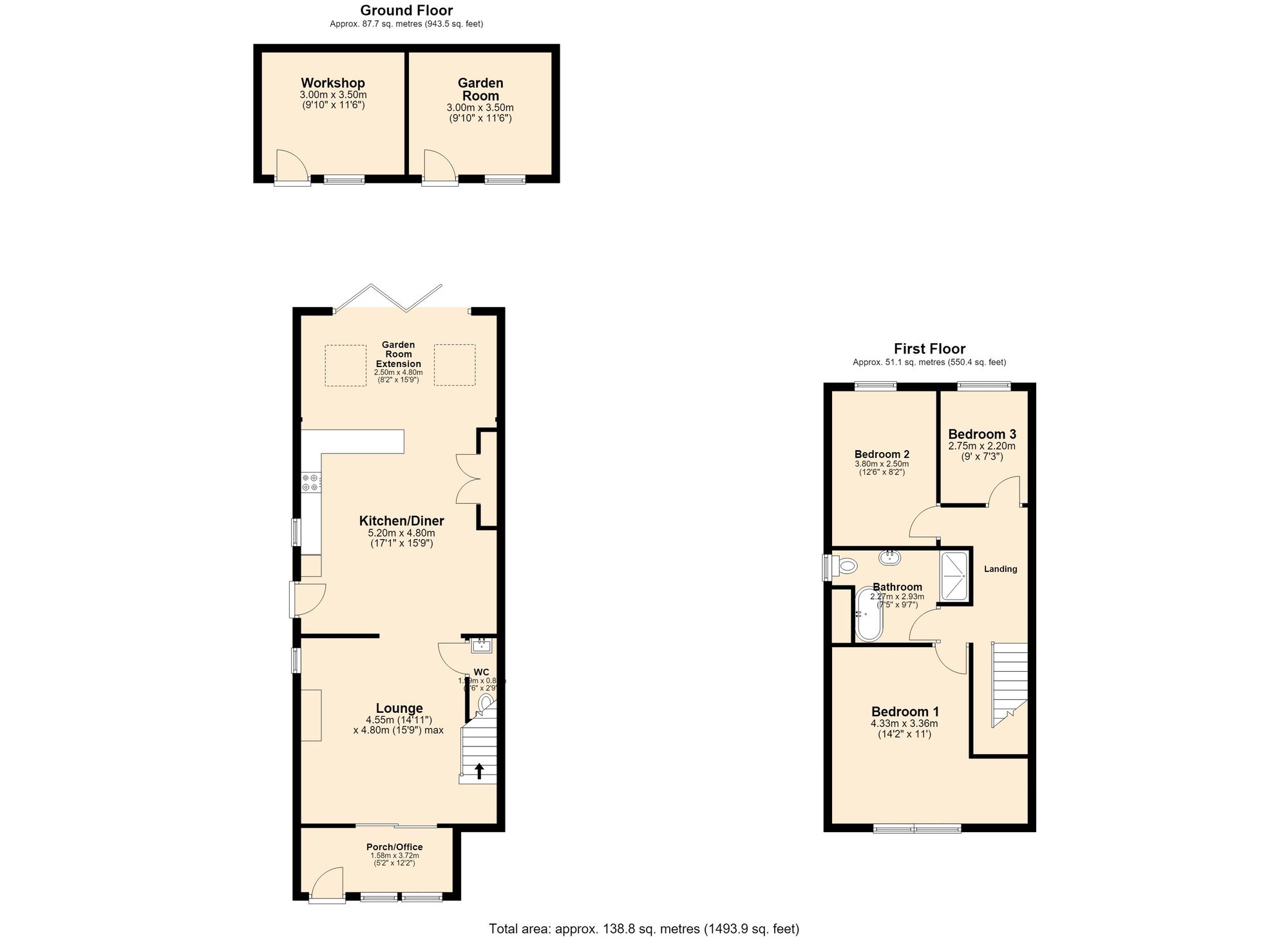 Dane Cottage Old Lane, Barnoldswick floorplan