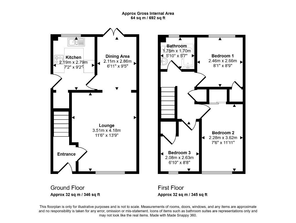 28, Dalmore Way, North Ayrshire floorplan