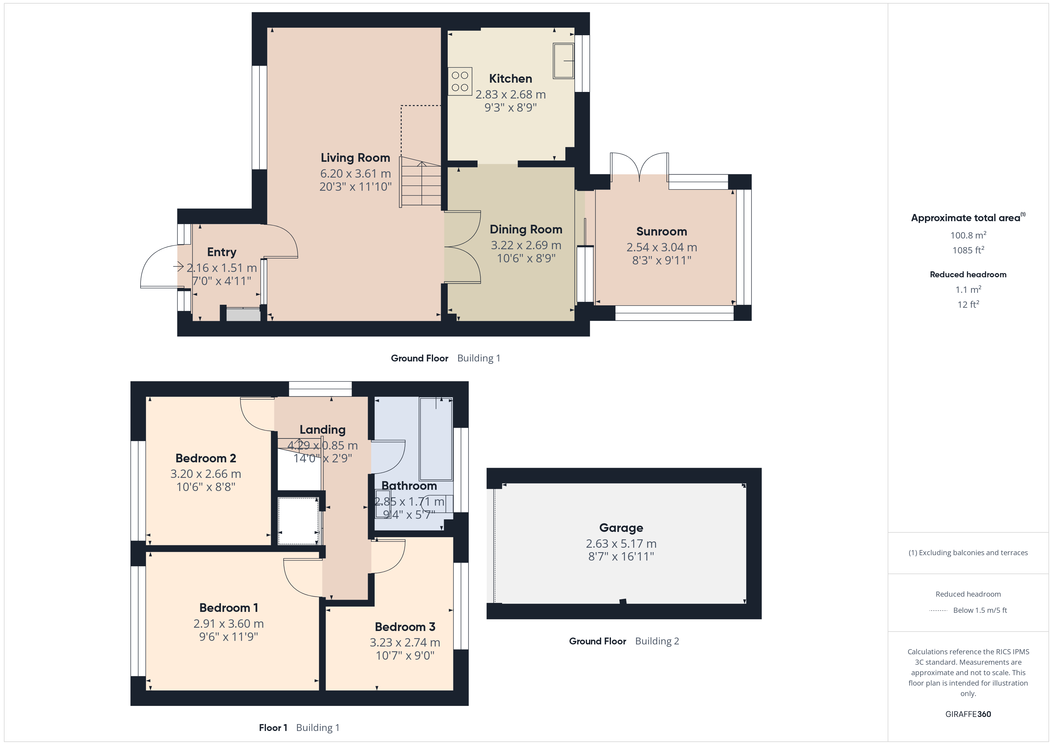 20, High Tree Close, Surrey floorplan