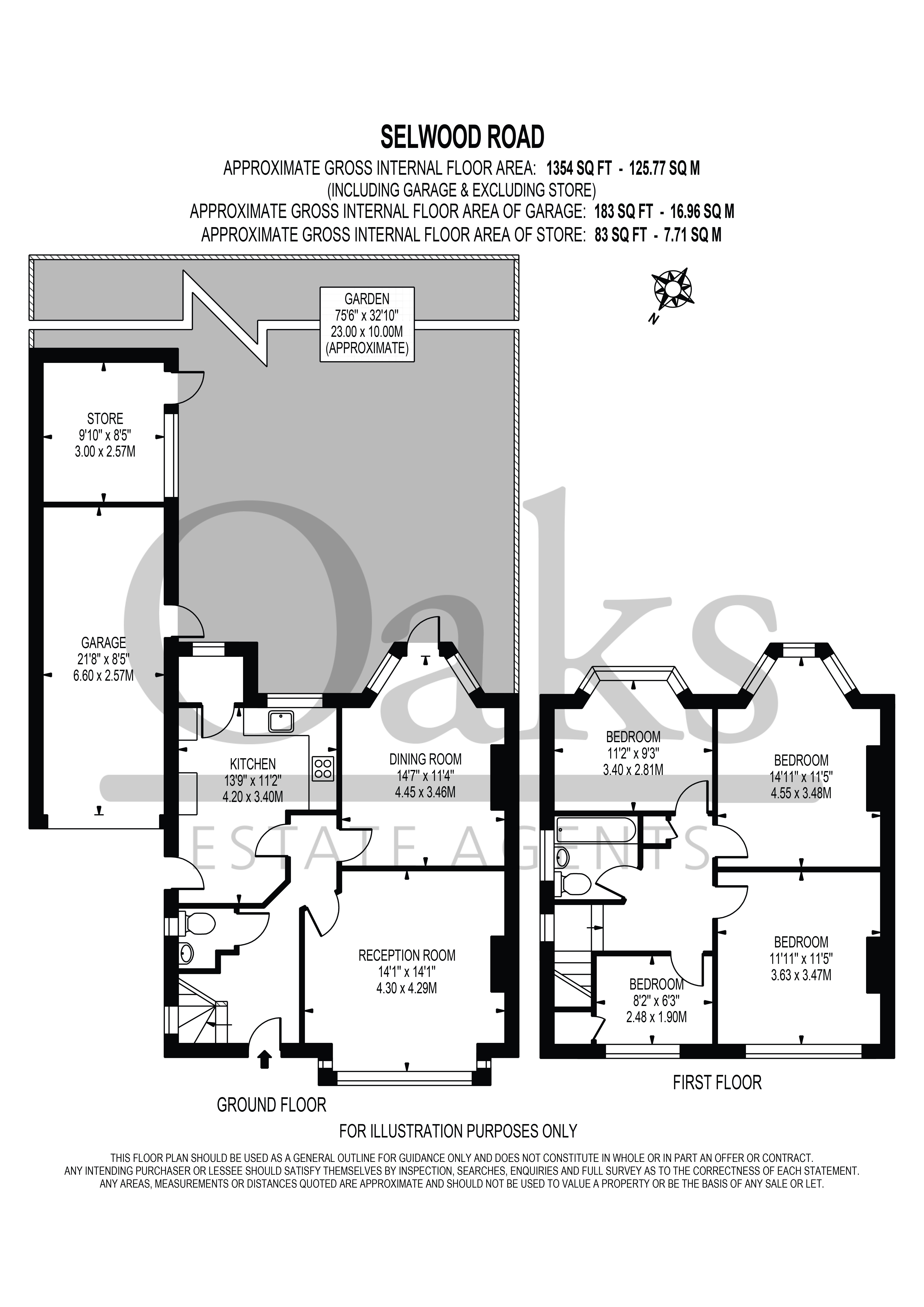 13, Selwood Road, Surrey floorplan