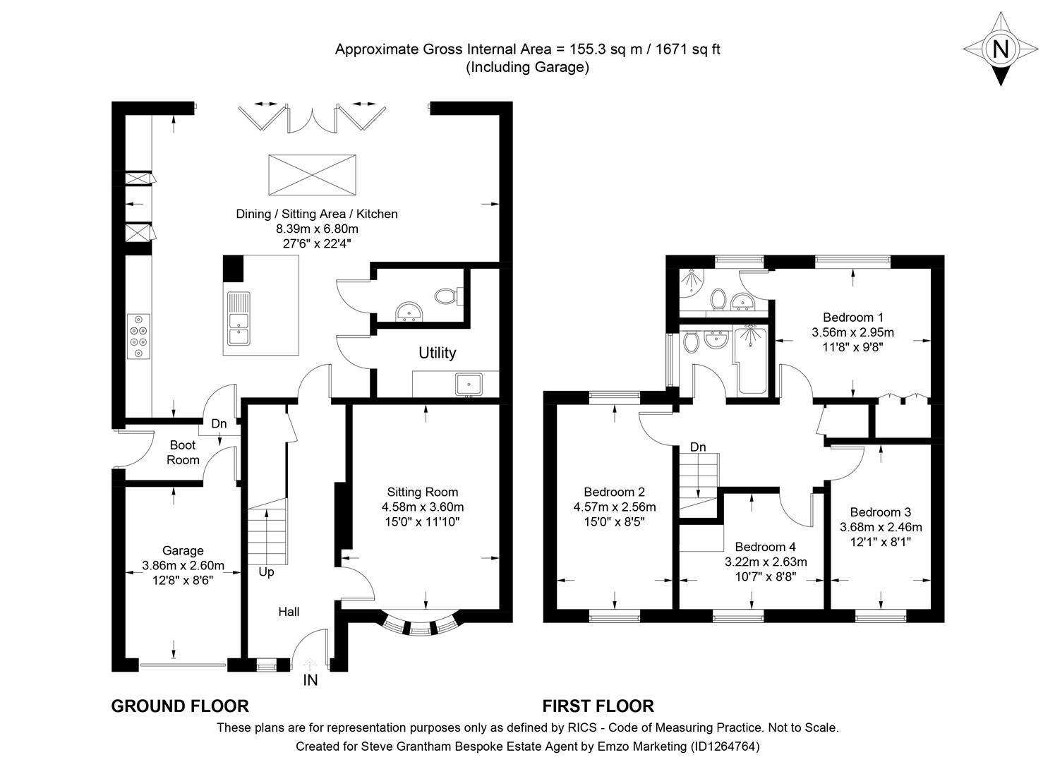 21, Loxwood Road, Horndean floorplan